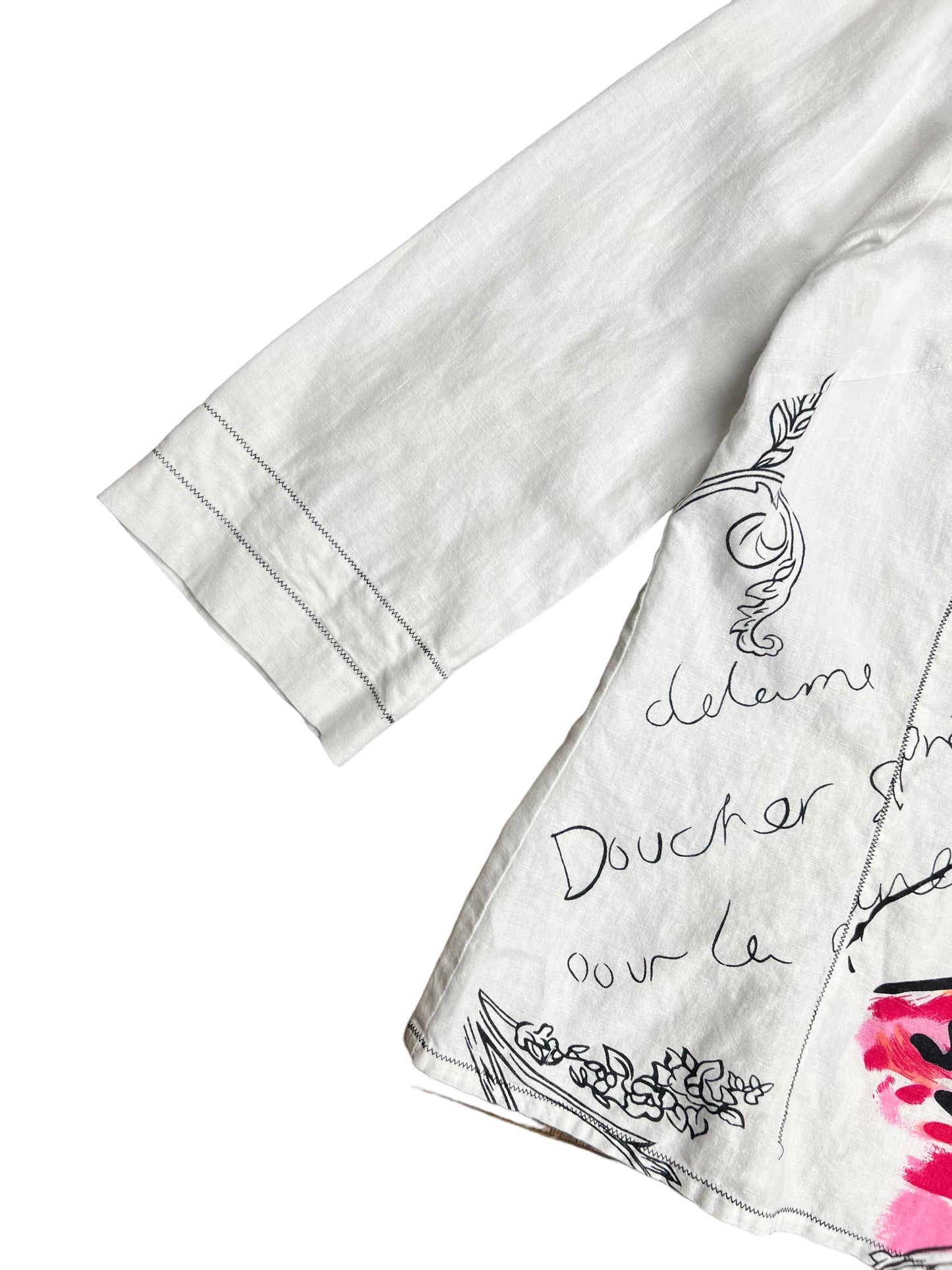 Tristen & Iseut French Portrait Long Sleeve Shirt - M