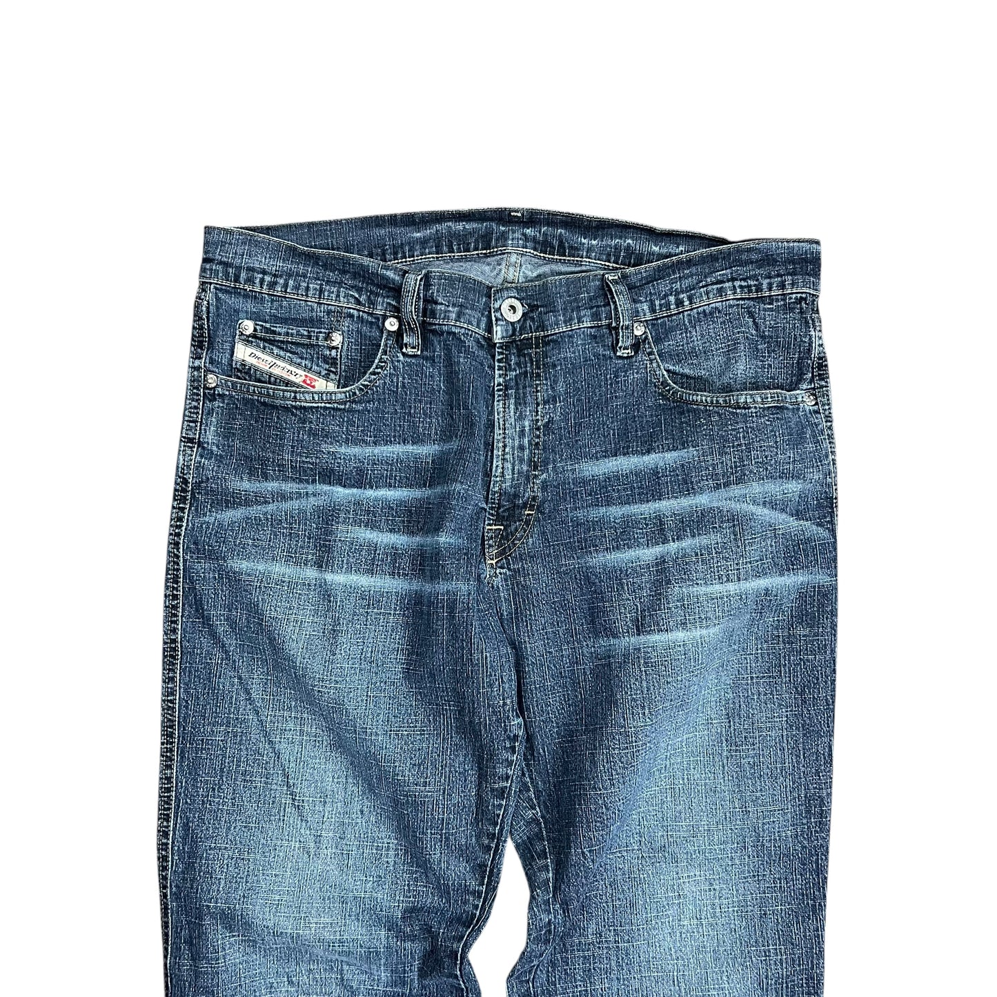 Diesel Faded Dark Wash Jeans - 35"