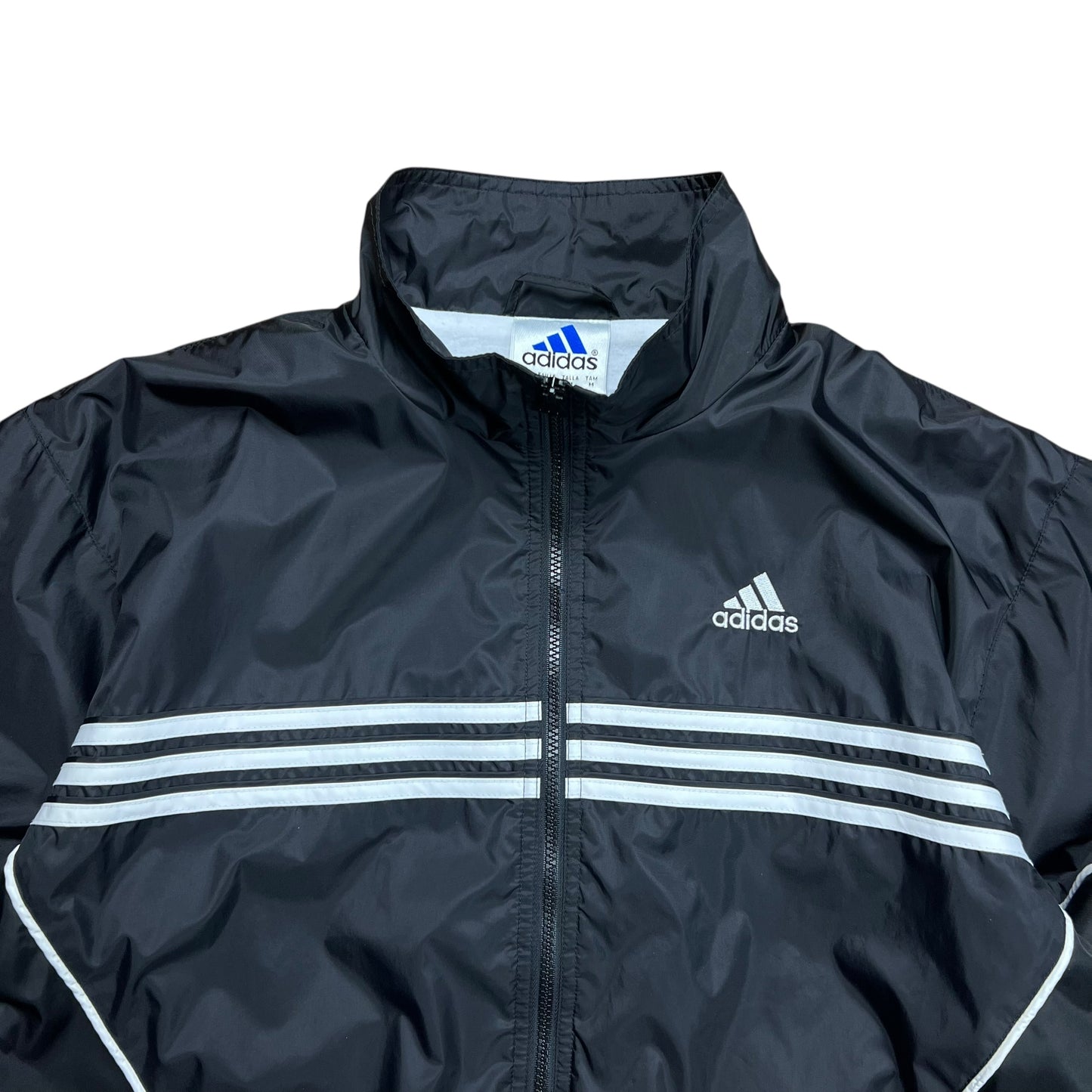 Adidas Lined Nylon Track Jacket - M