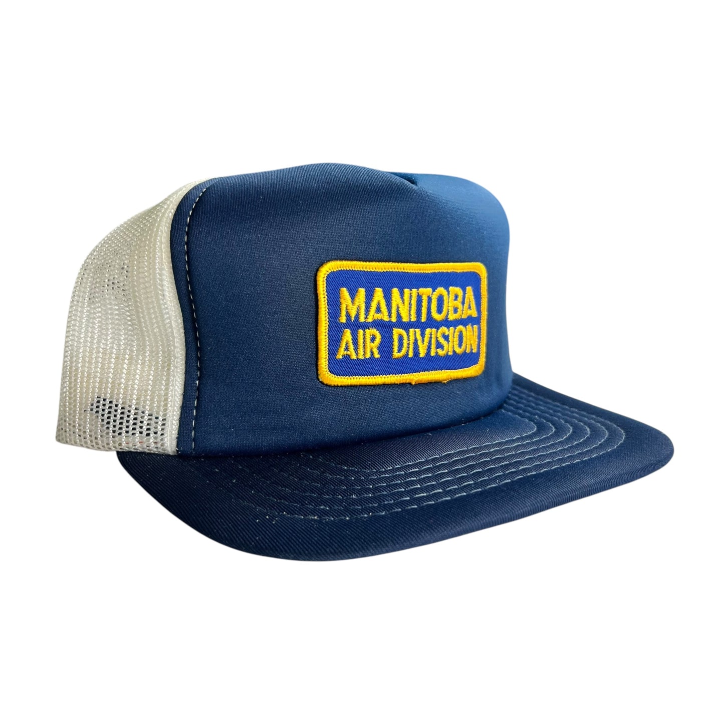 Navy & White Manitoba Air Division Trucker Hat