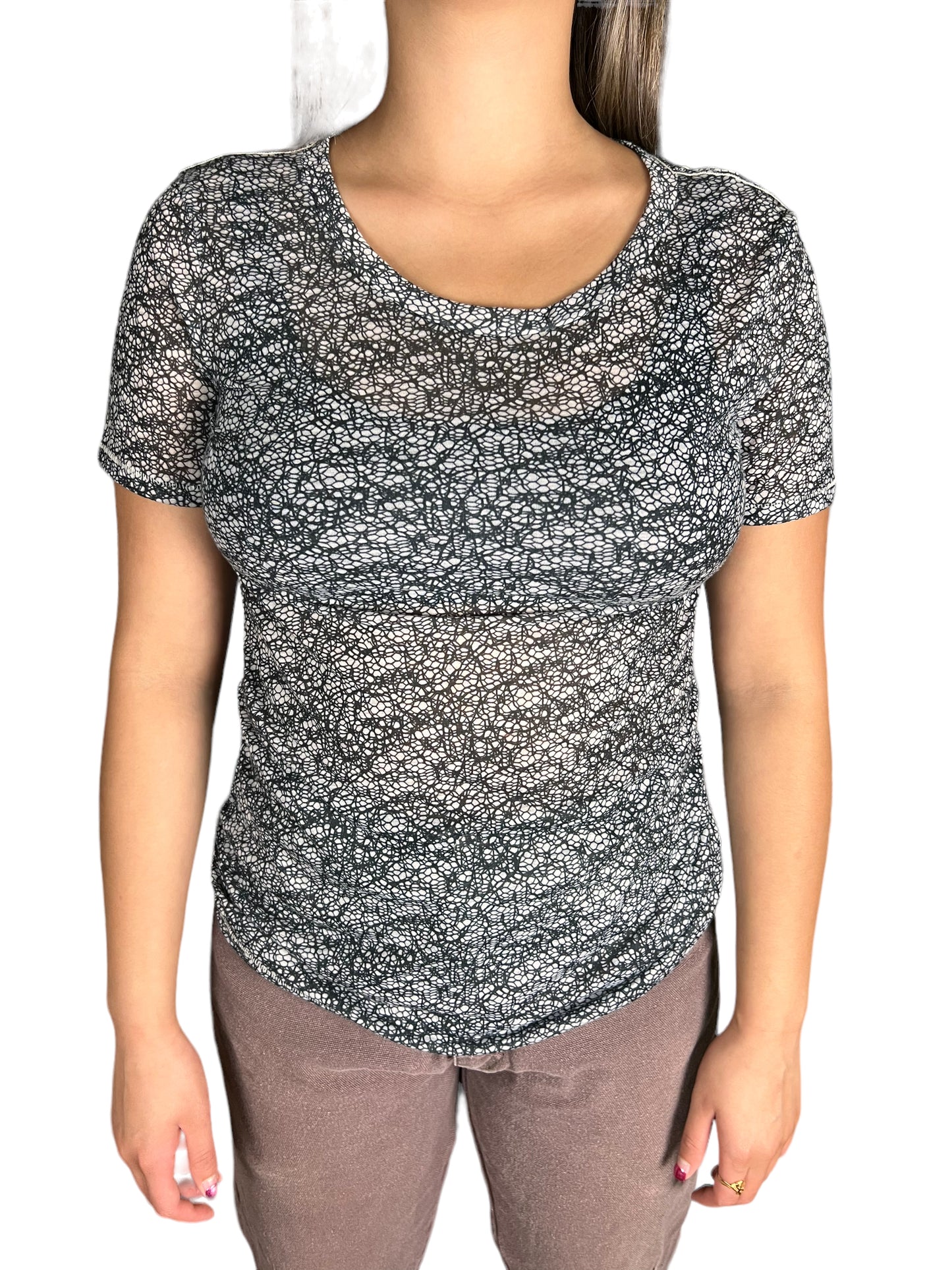 Rag & Bone Black Threads T-shirt - S