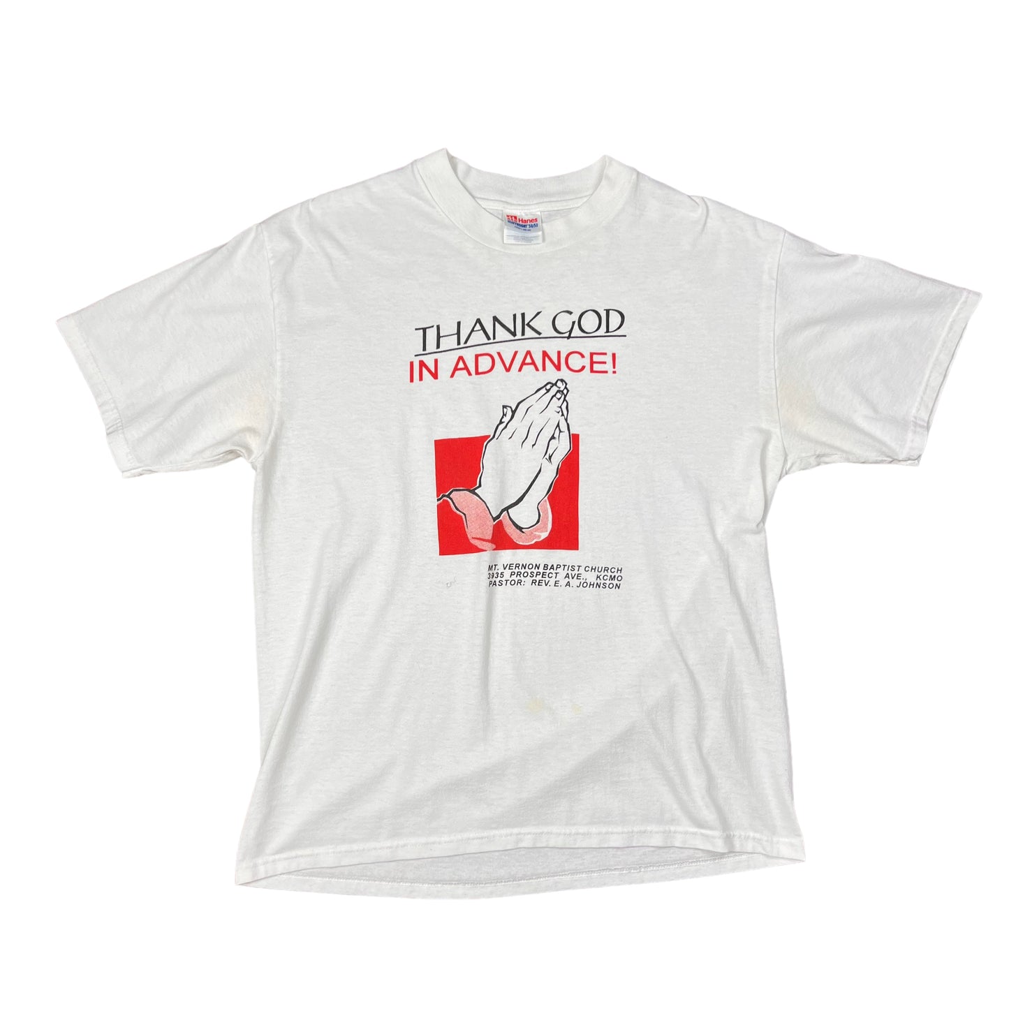 Thank God In Advance Monopoly T-shirt - L