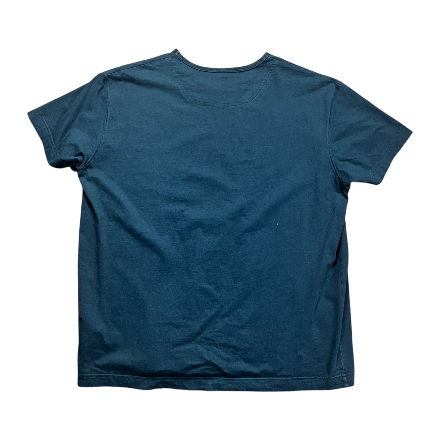 Diesel Navy Embroidered Logo T-shirt - L