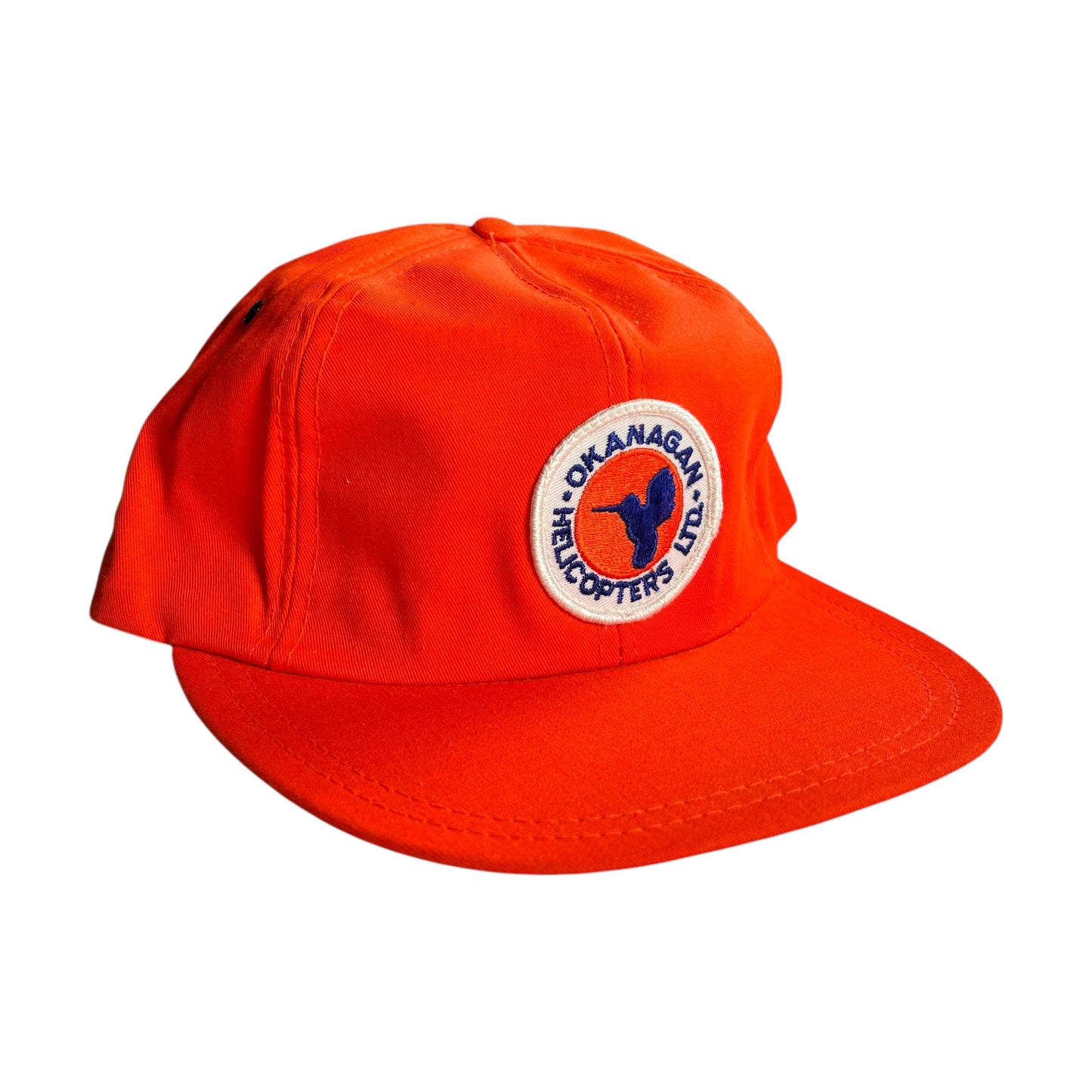 Orange Okanagan Helicopters Ltd Hat