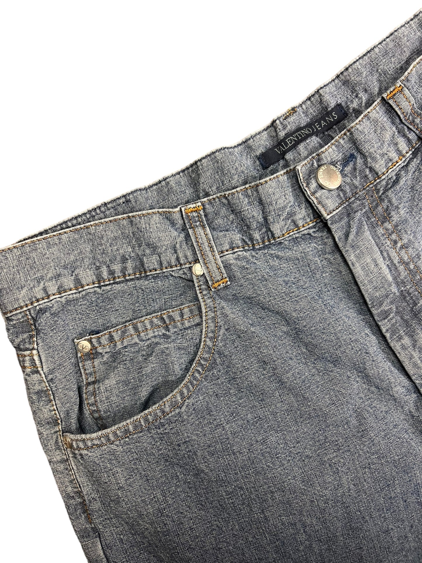 Valentino Light Wash Jeans - 34”