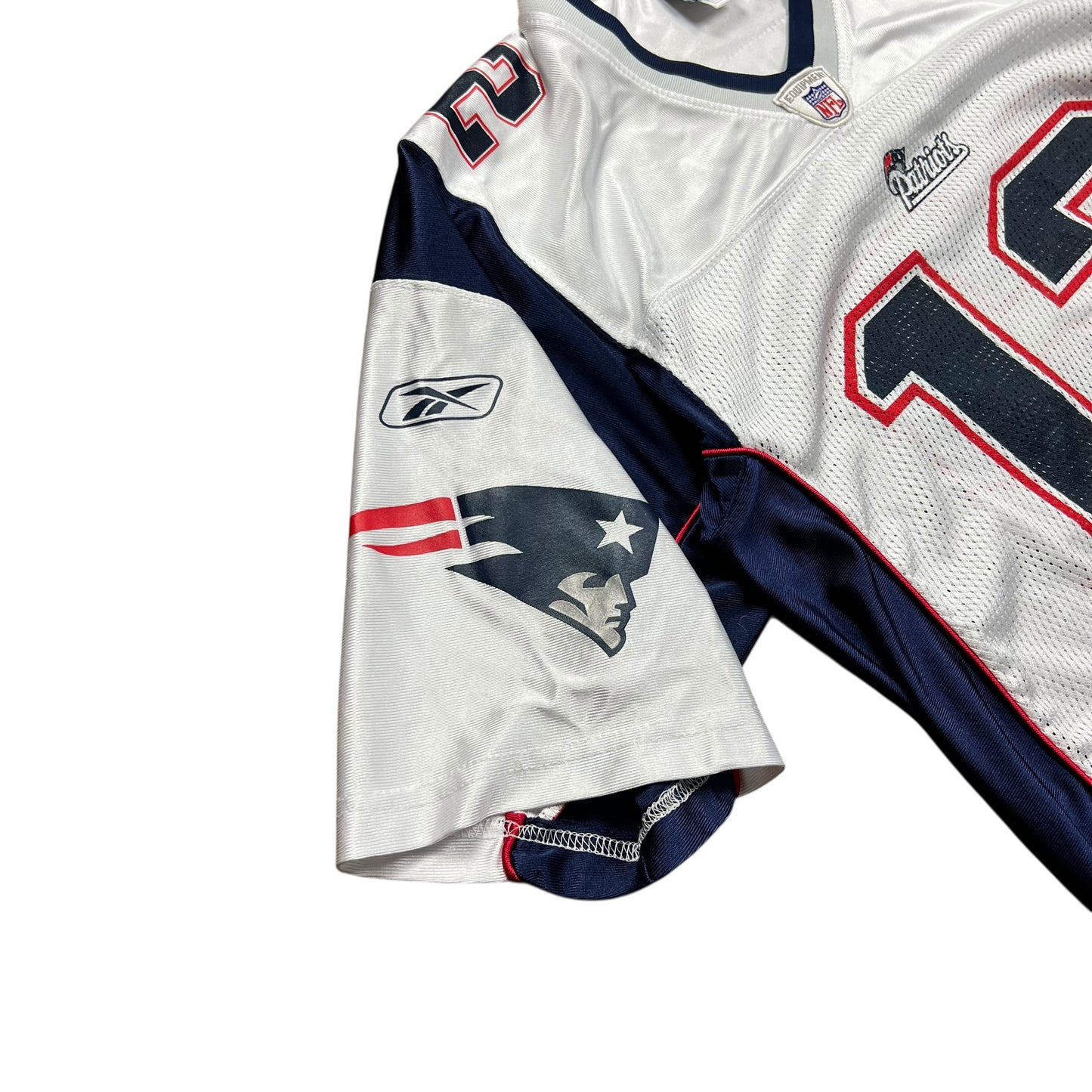 Reebok New England Patriots Cropped NFL Jersey - M