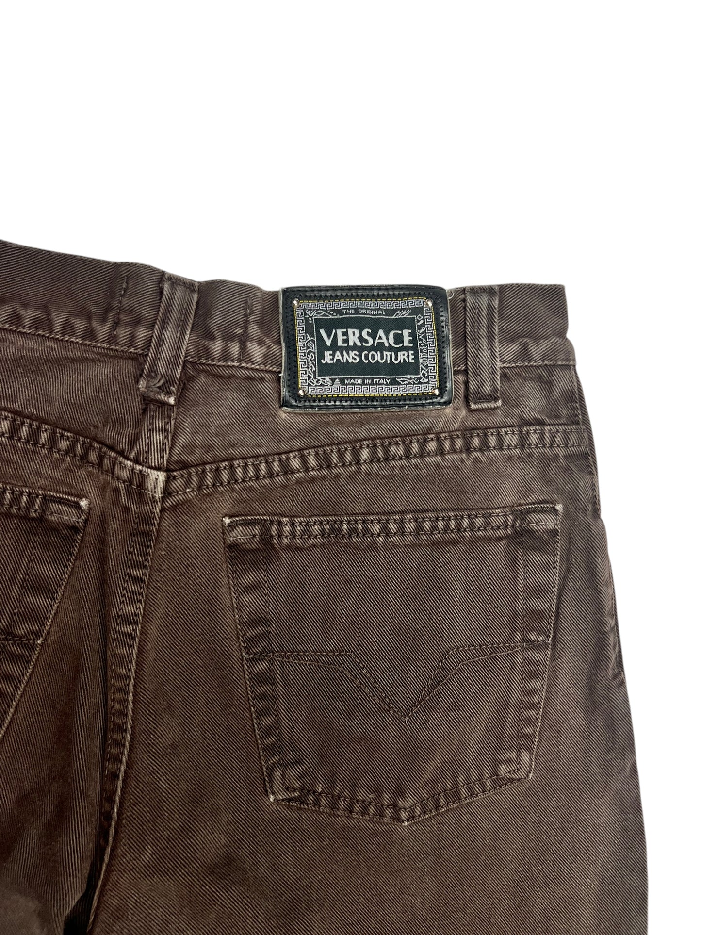 Versace Jeans Couture Faded Brown Jeans - 28”