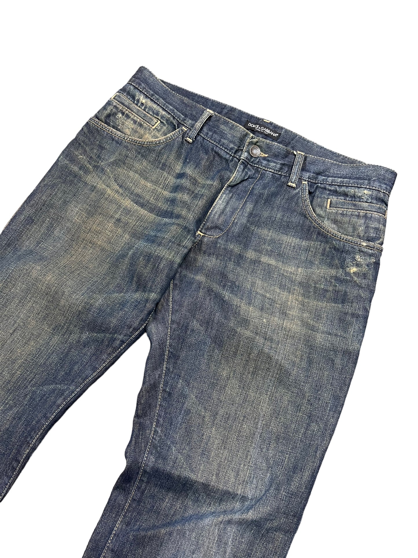 Dolce & Gabbana Dirty Wash Jeans - 34"