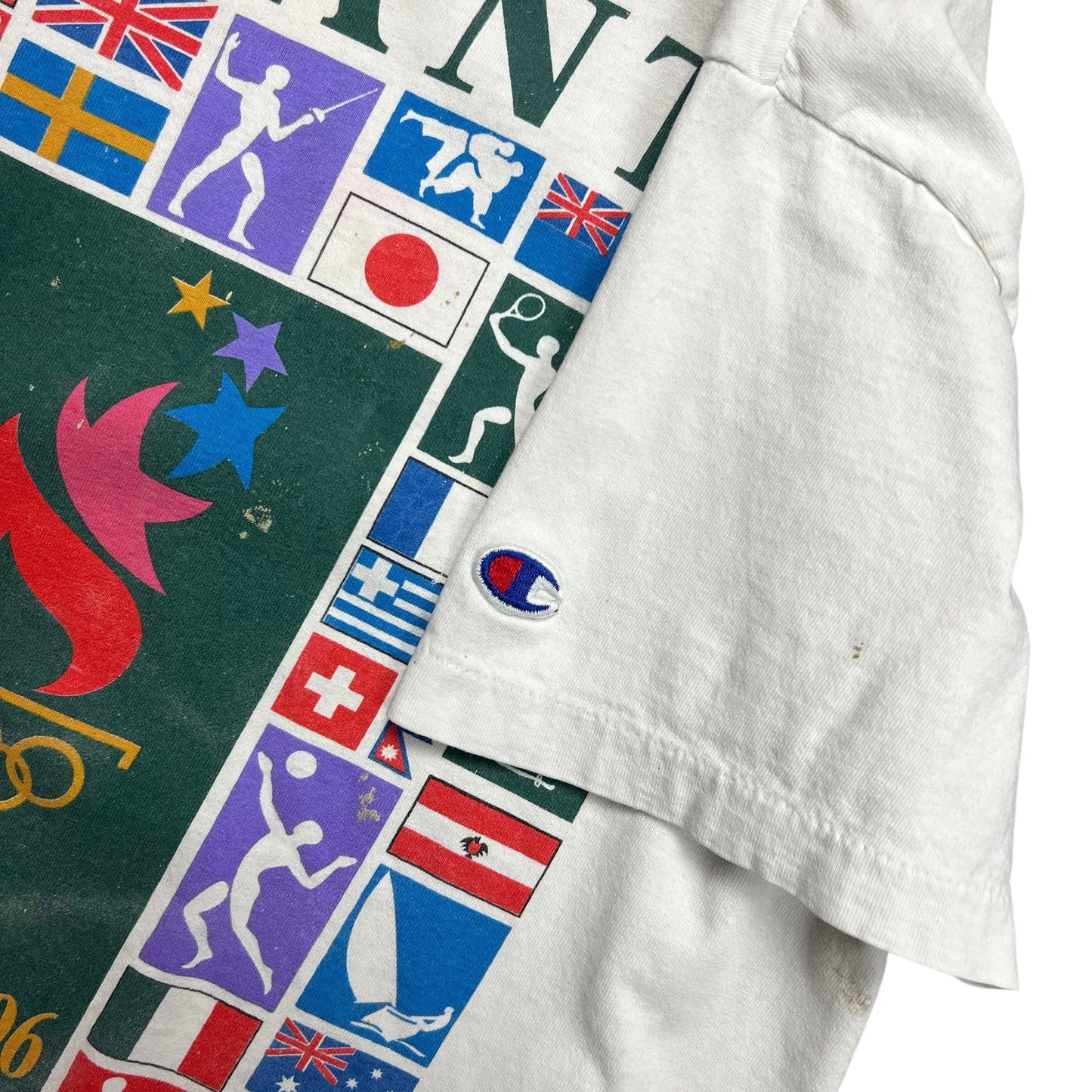 1996 Atlanta Olympics Champion T-shirt - M