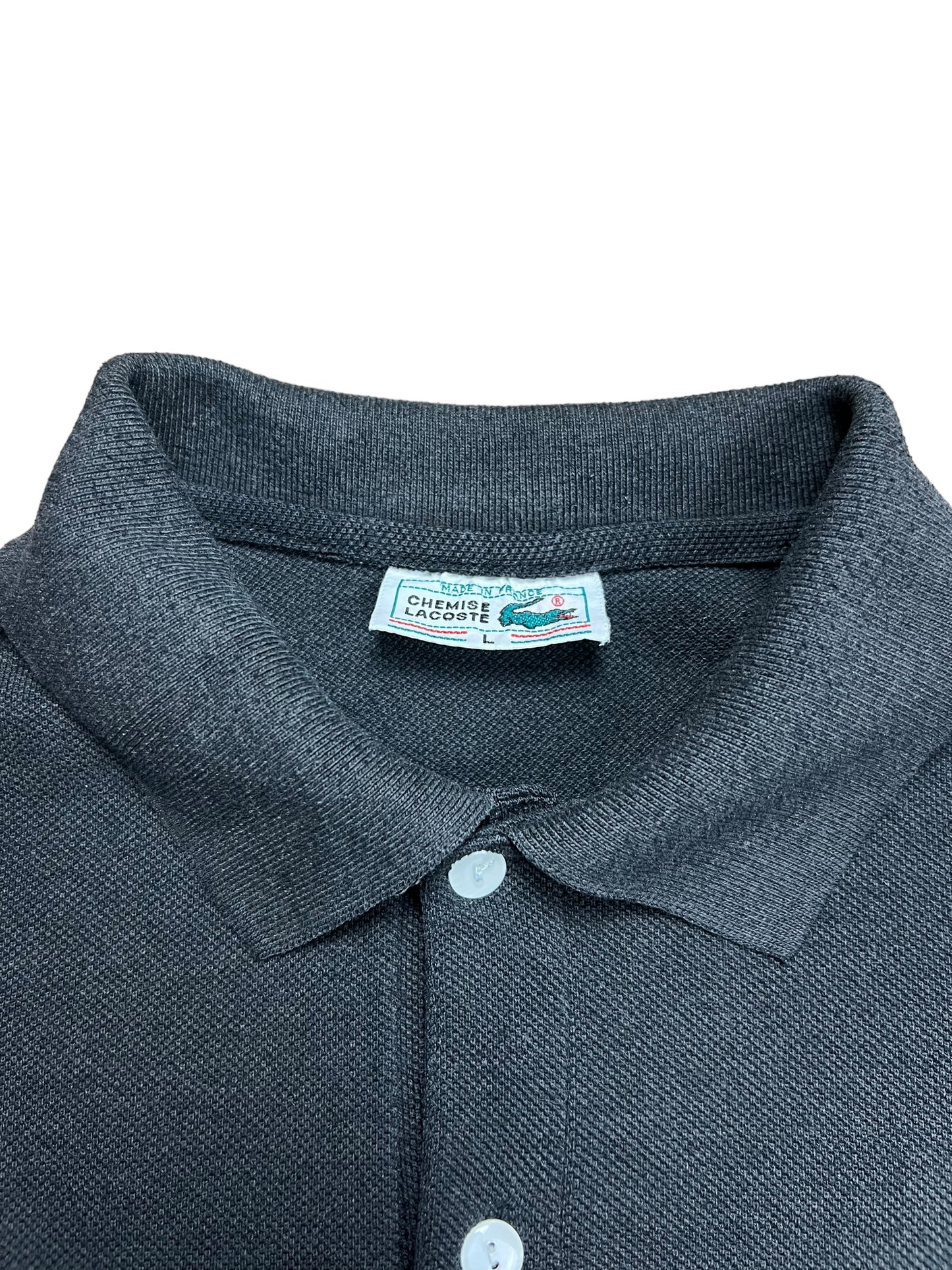 Chemise Lacoste Black Polo Shirt - M