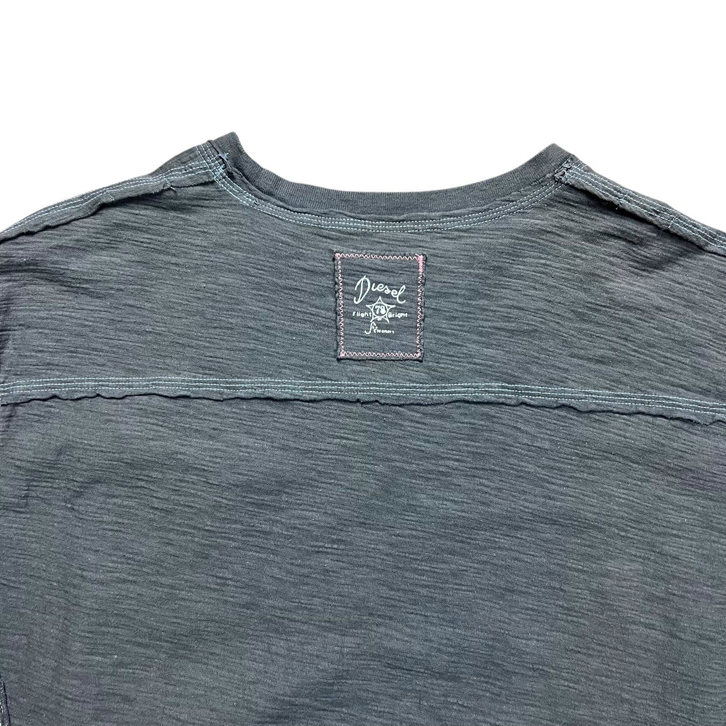 Diesel Cut & Sew Pocket T-shirt - L