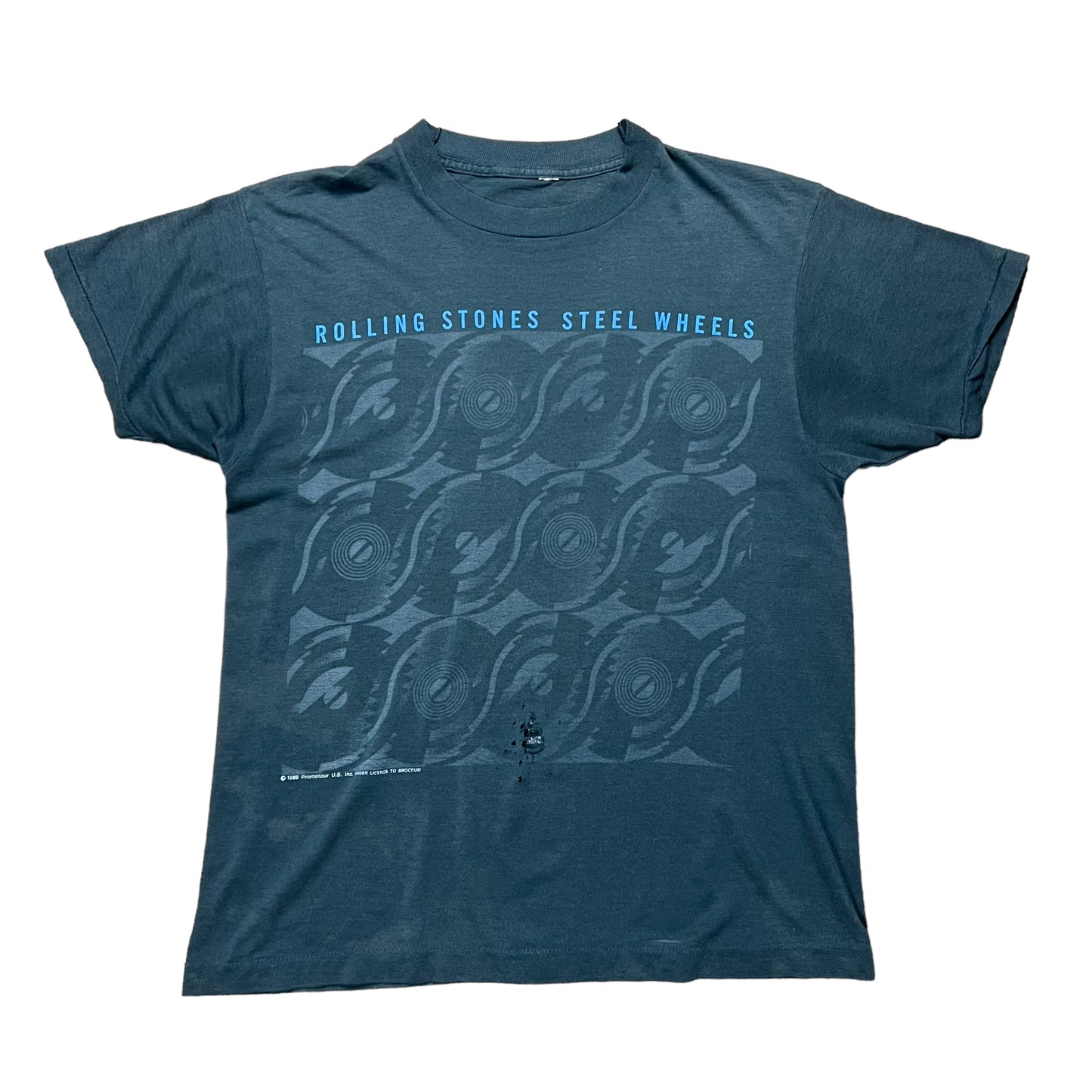 1989 Paper Thin Rolling Stones Canadian Tour T-shirt - M
