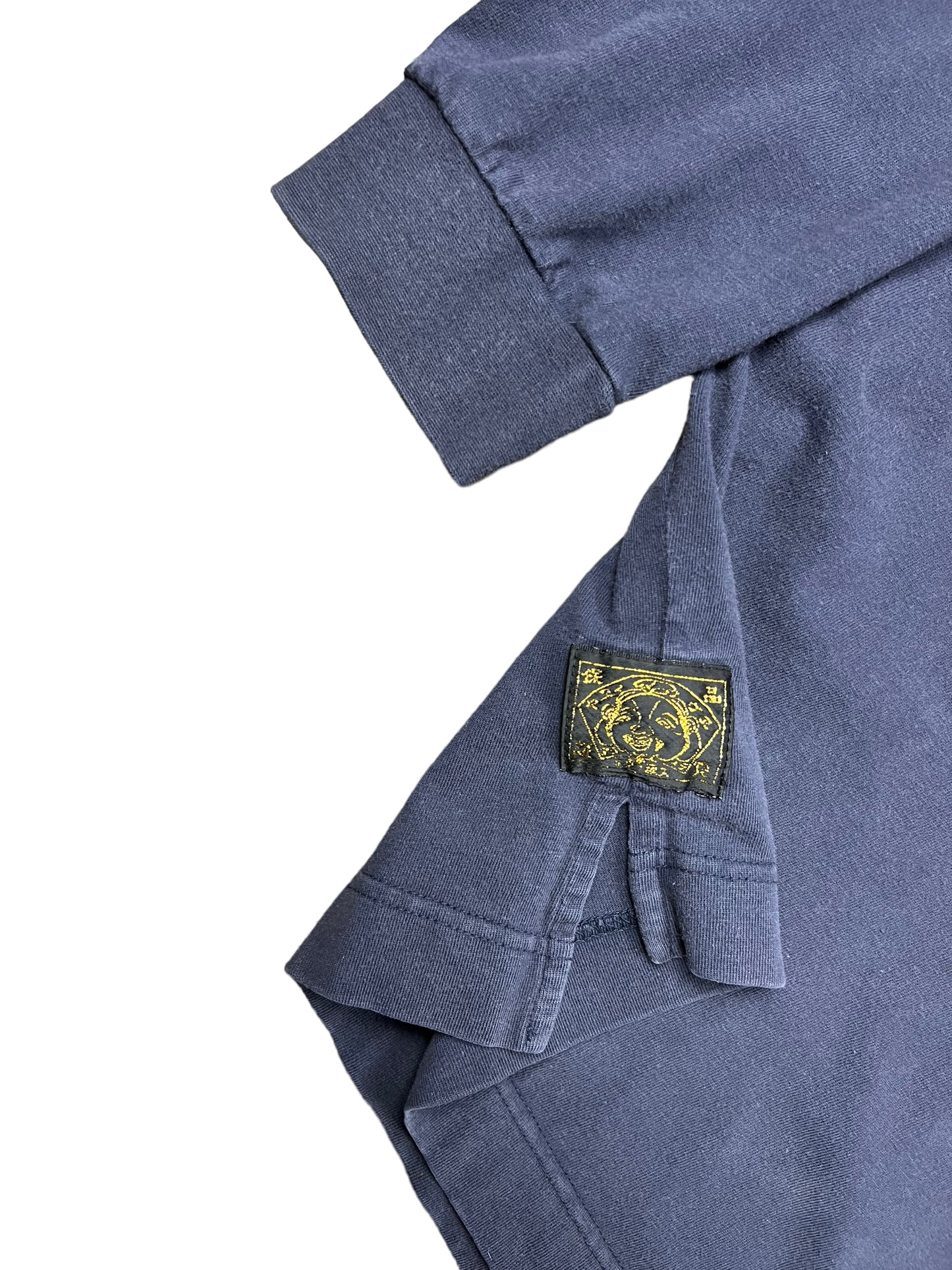 Evisu Ranch & Co Navy “Bulls” Long Sleeve Shirt - XL