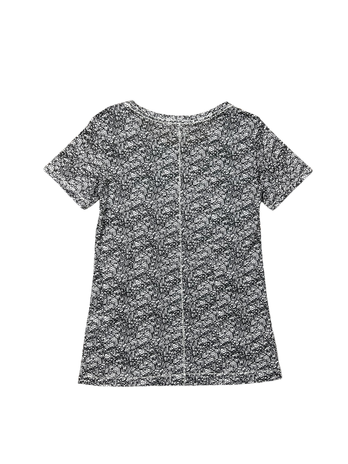 Rag & Bone Black Threads T-shirt - S