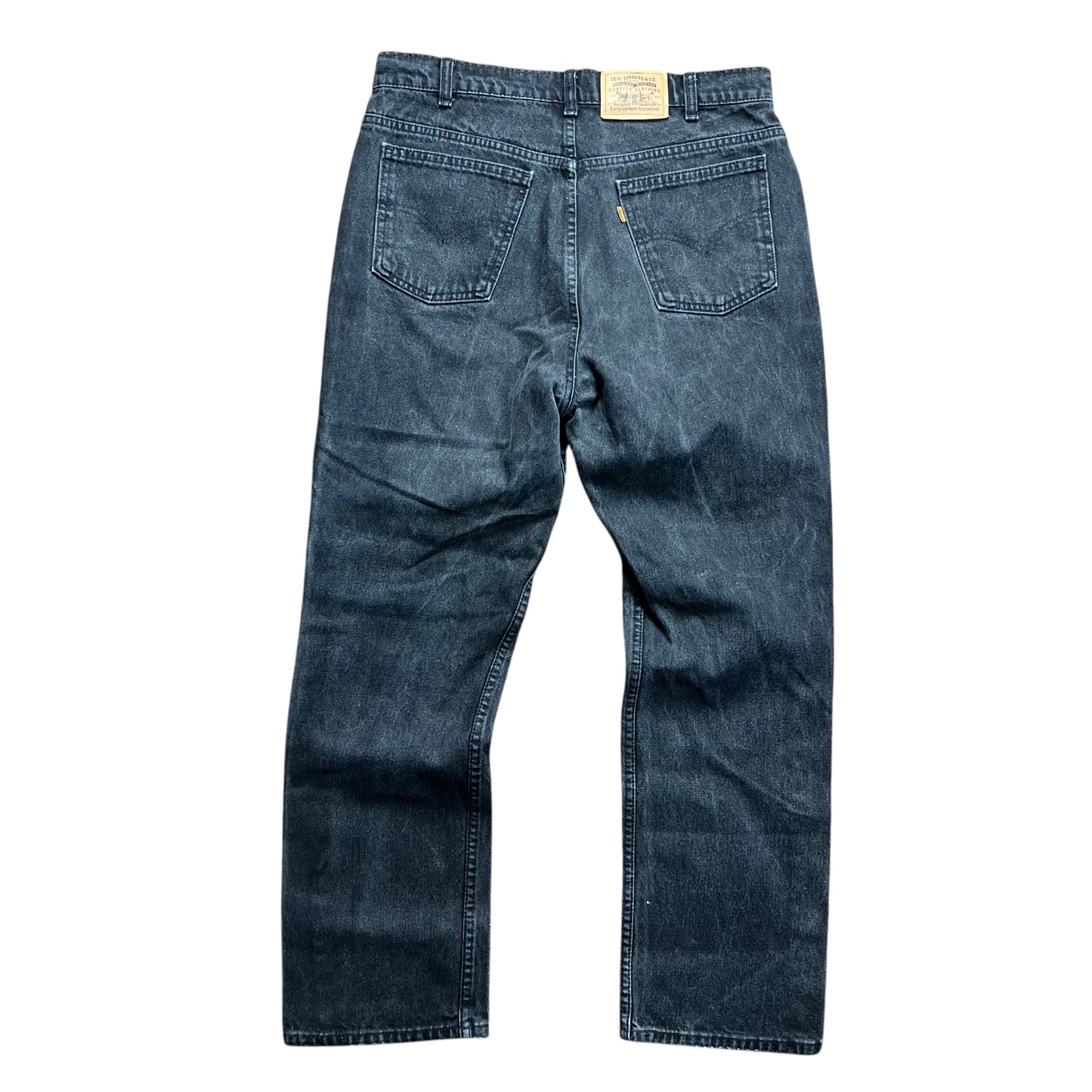 Levi’s Faded Black Orange Tab Jeans - 34”