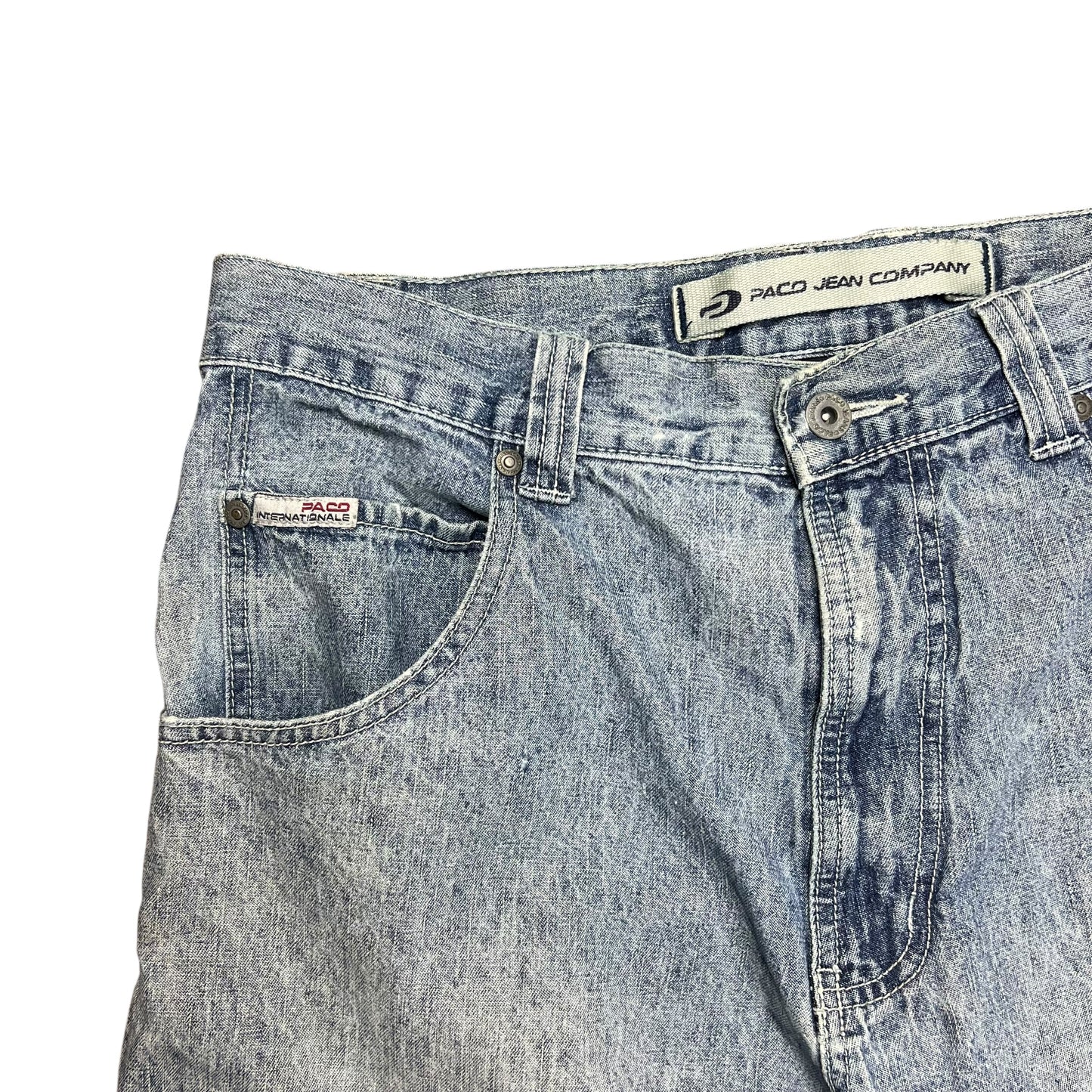 Paco Jean Company Faded Baggy Jeans -32"