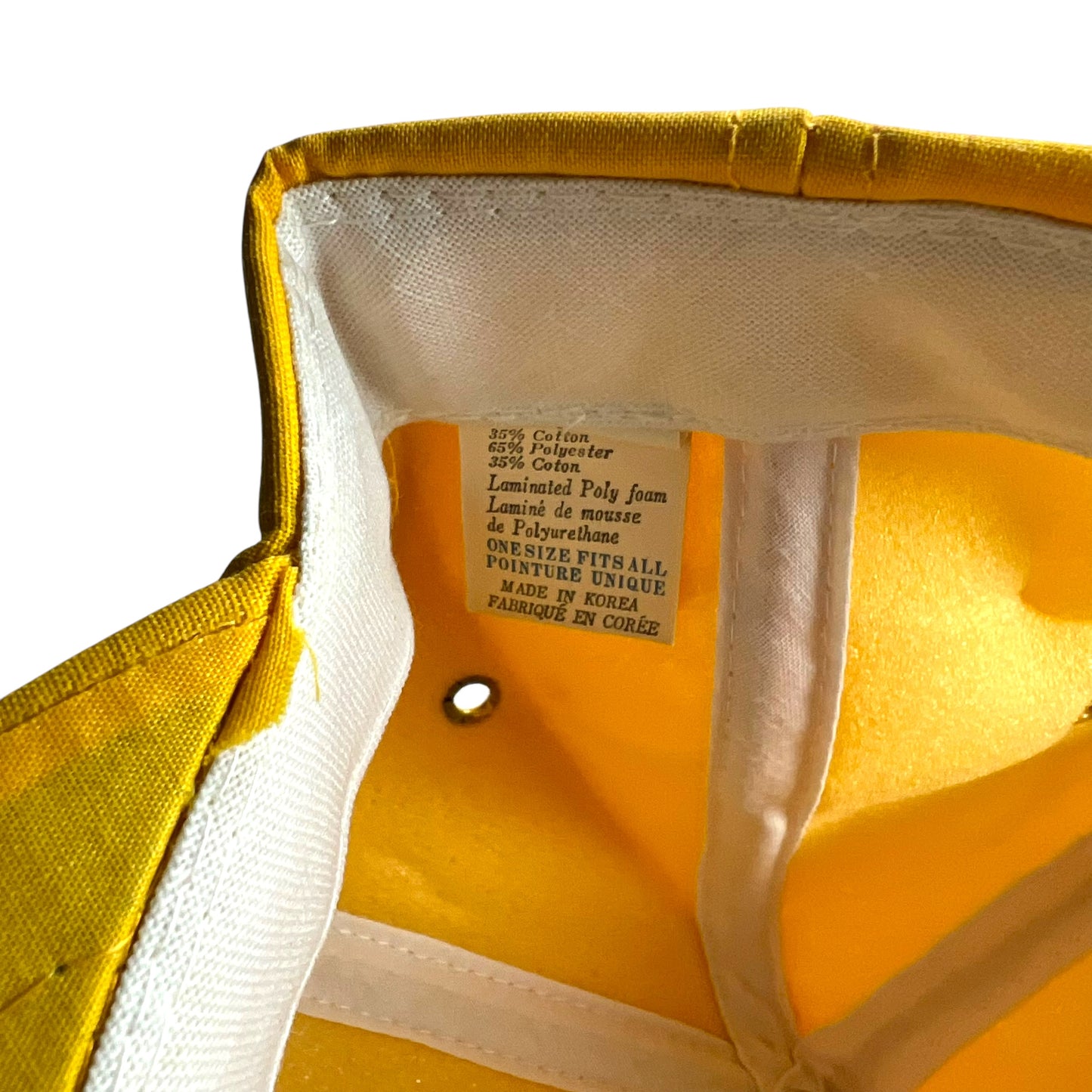 Yellow Manitoba Inco Metals Hat