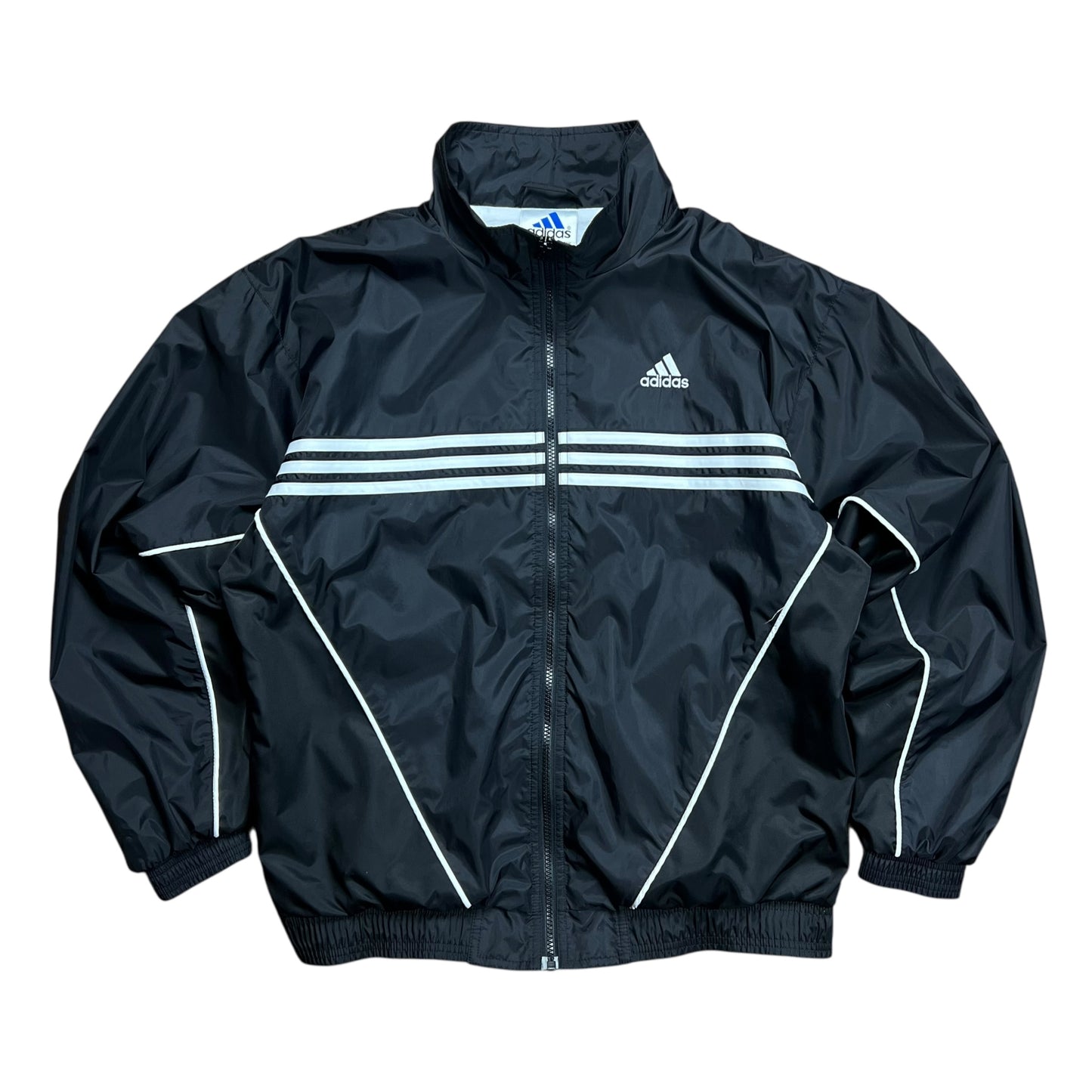 Adidas Lined Nylon Track Jacket - M