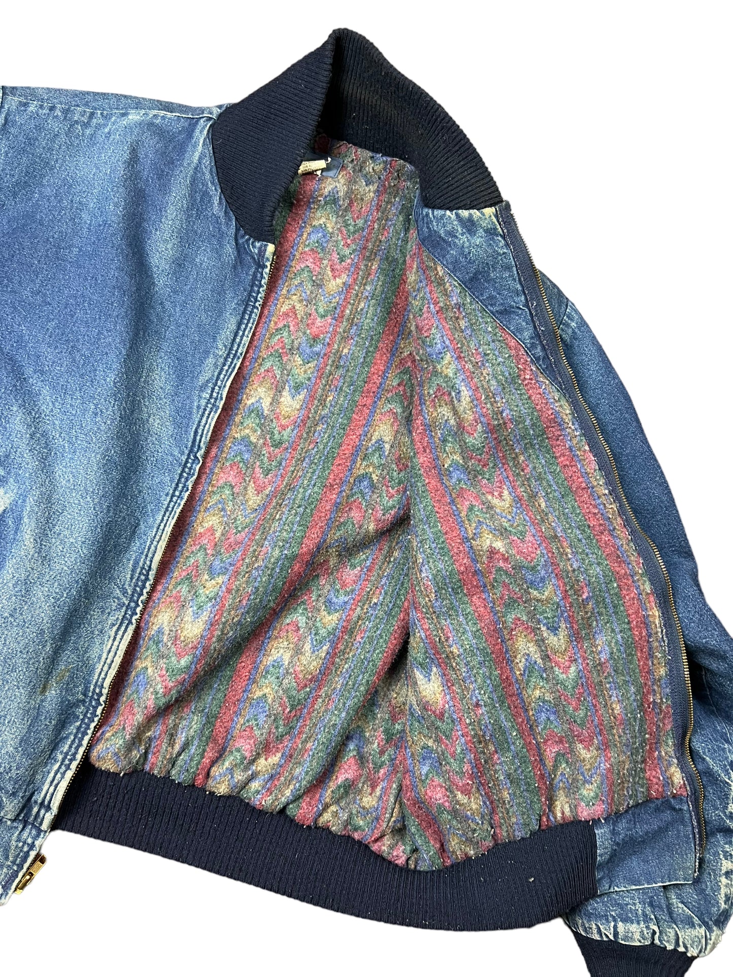 OshKosh B’Gosh Blanket Lined Denim Bomber Jacket - XXL