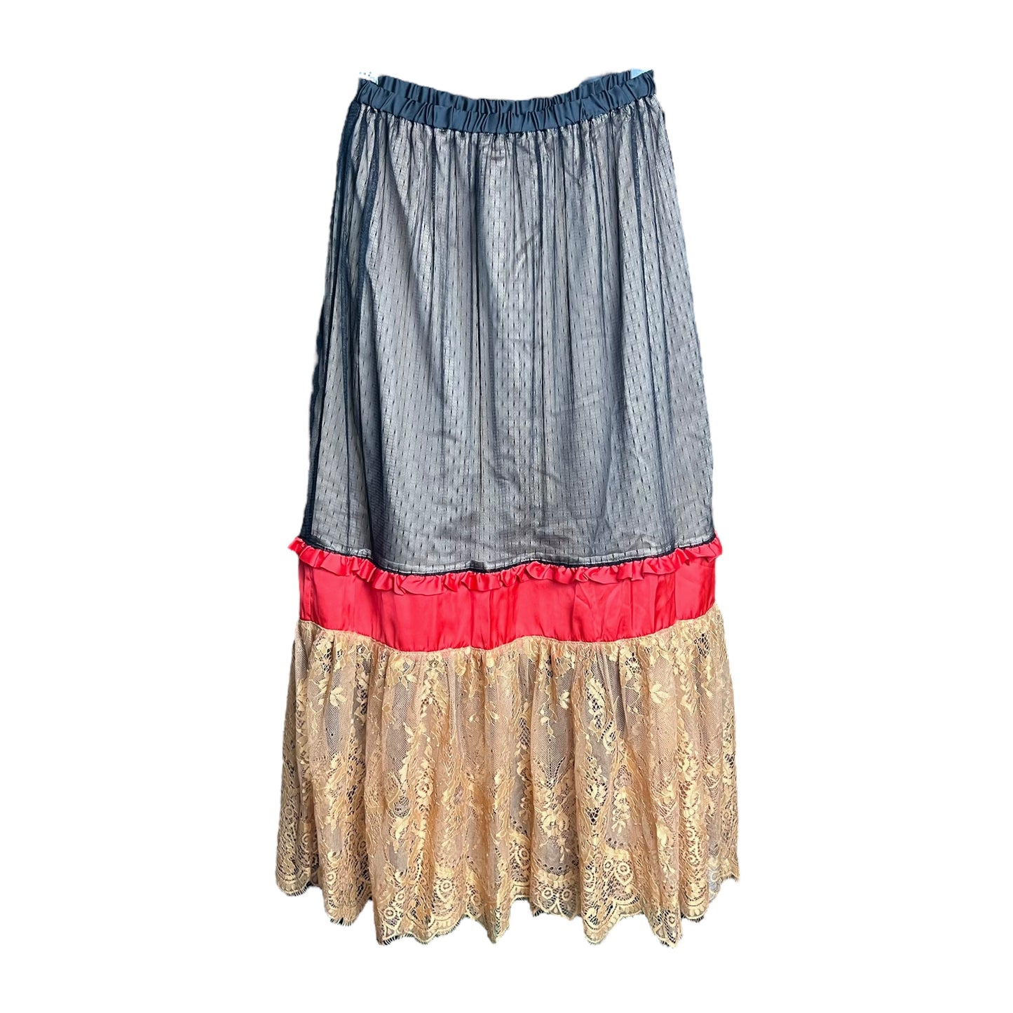 GU x Undercover Lace Maxi Skirt - M