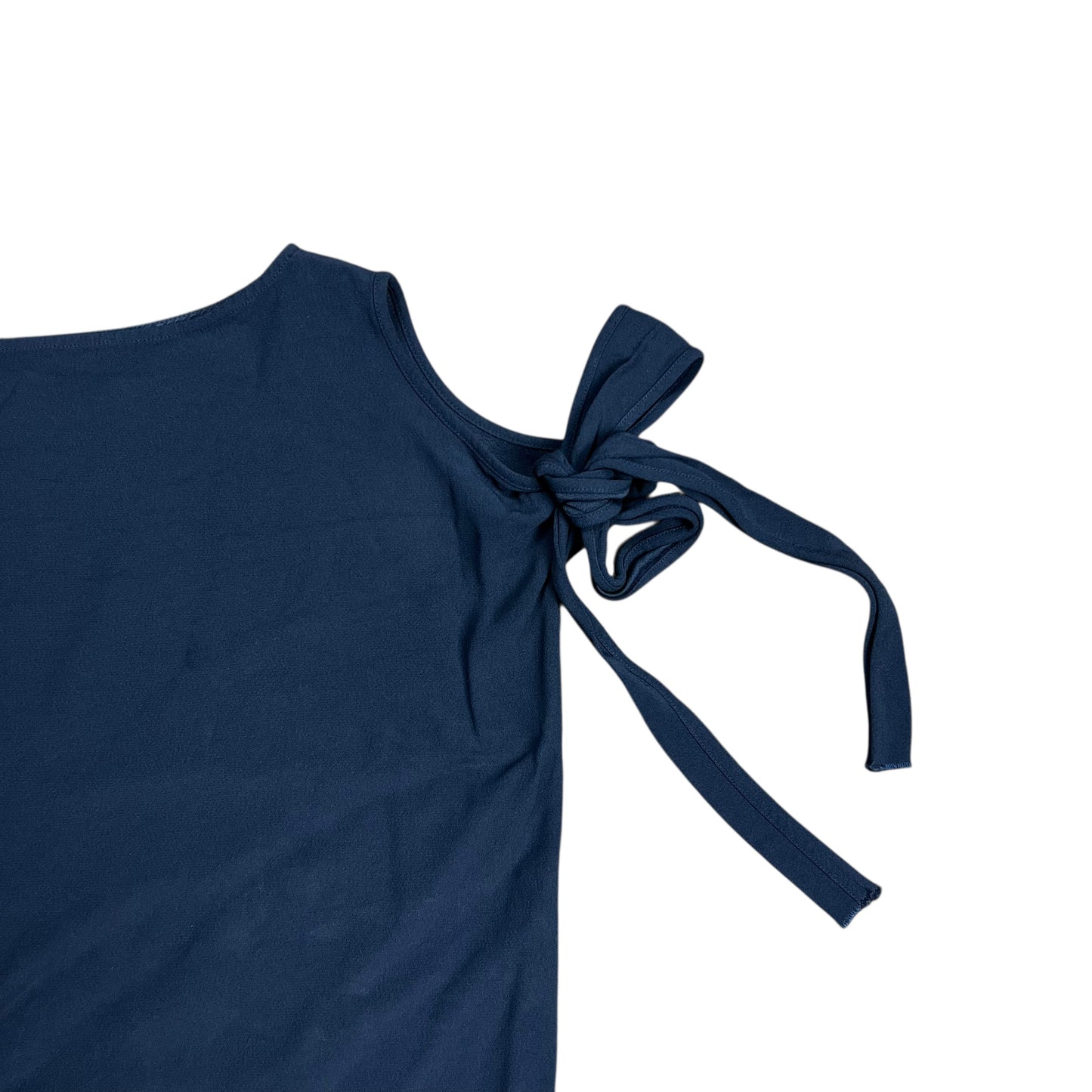 Helmut Lang Navy Tie Top - M