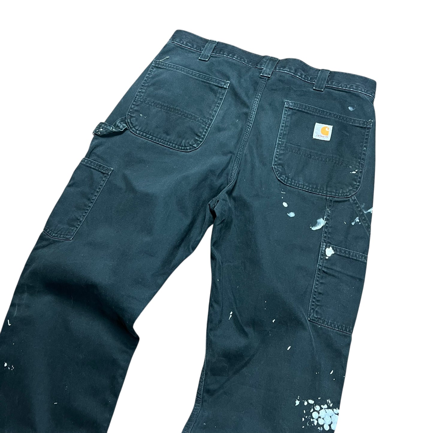 Carhartt Paint Splattered Carpeter Work Pants - 34"