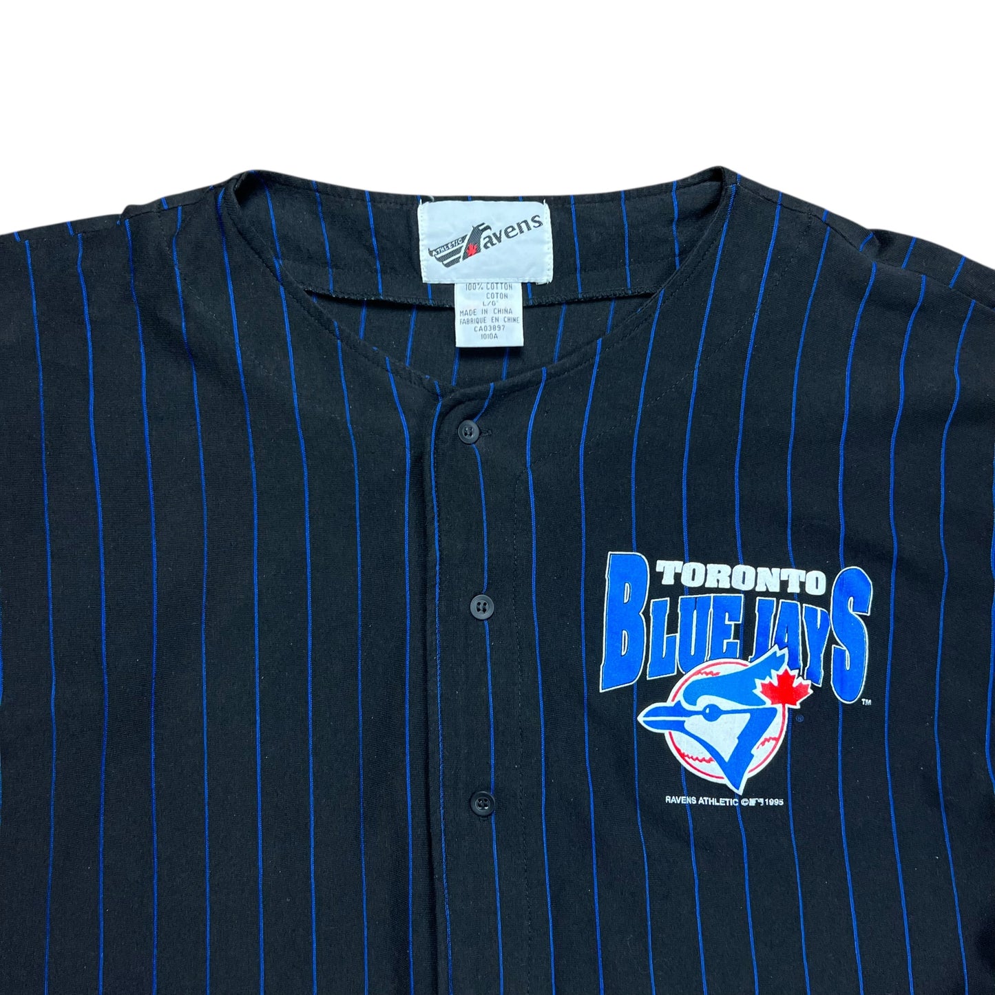 1995 Toronto Blues Jays Pinstripe Jersey - L