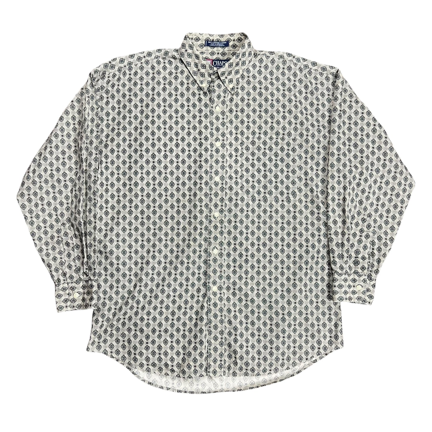 Chaps Ralph Lauren Patterned Button-up Shirt - XL