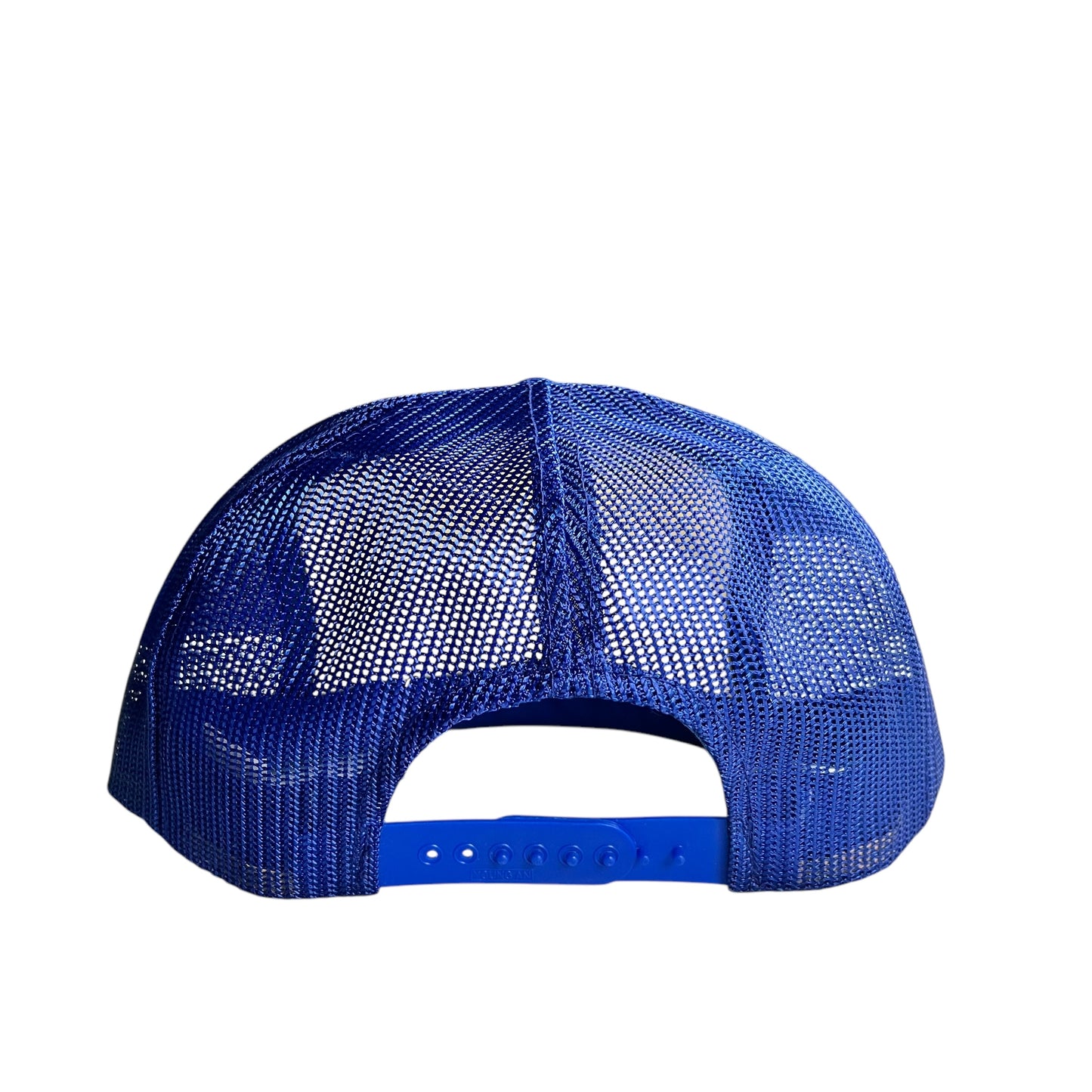 Blue & White Sasagiu Rapids Fishing Trucker Hat