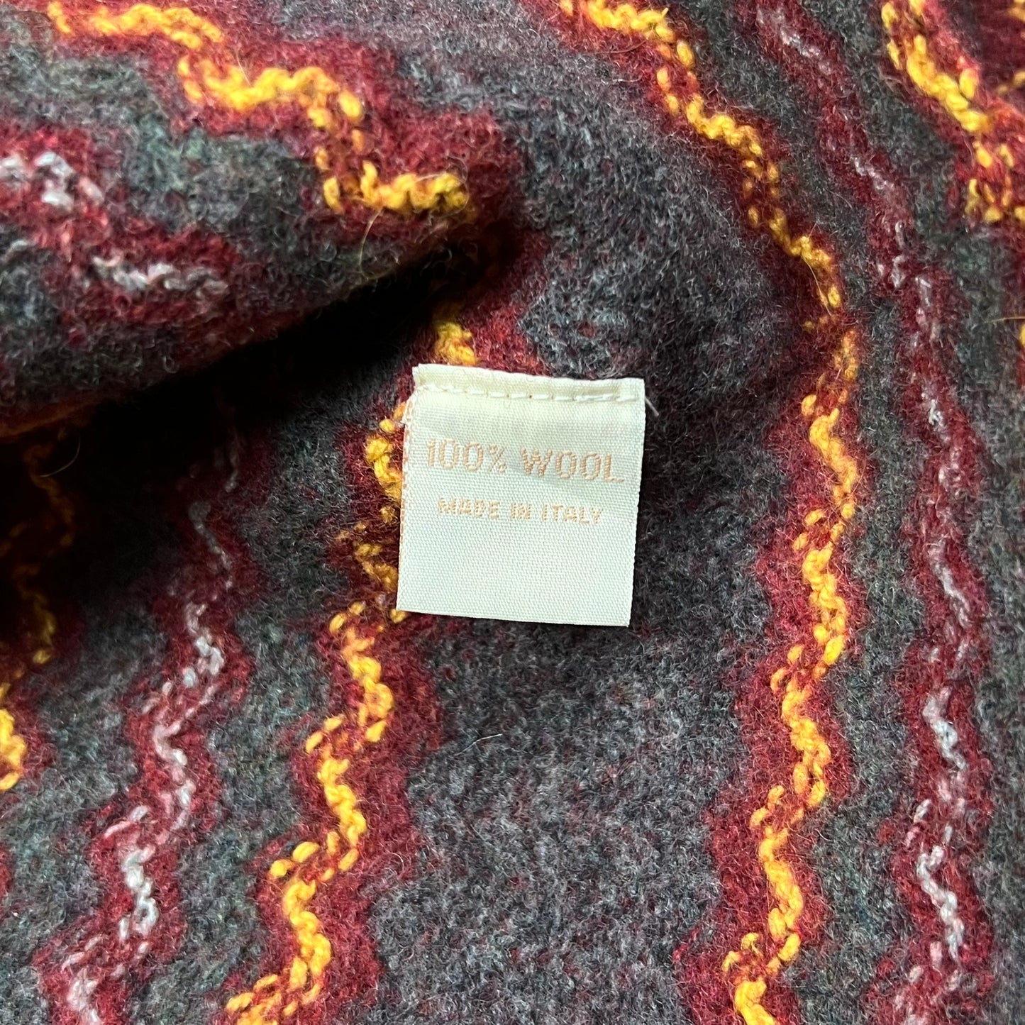 Vittori Lotti Striped Italian Wool Jacket - S