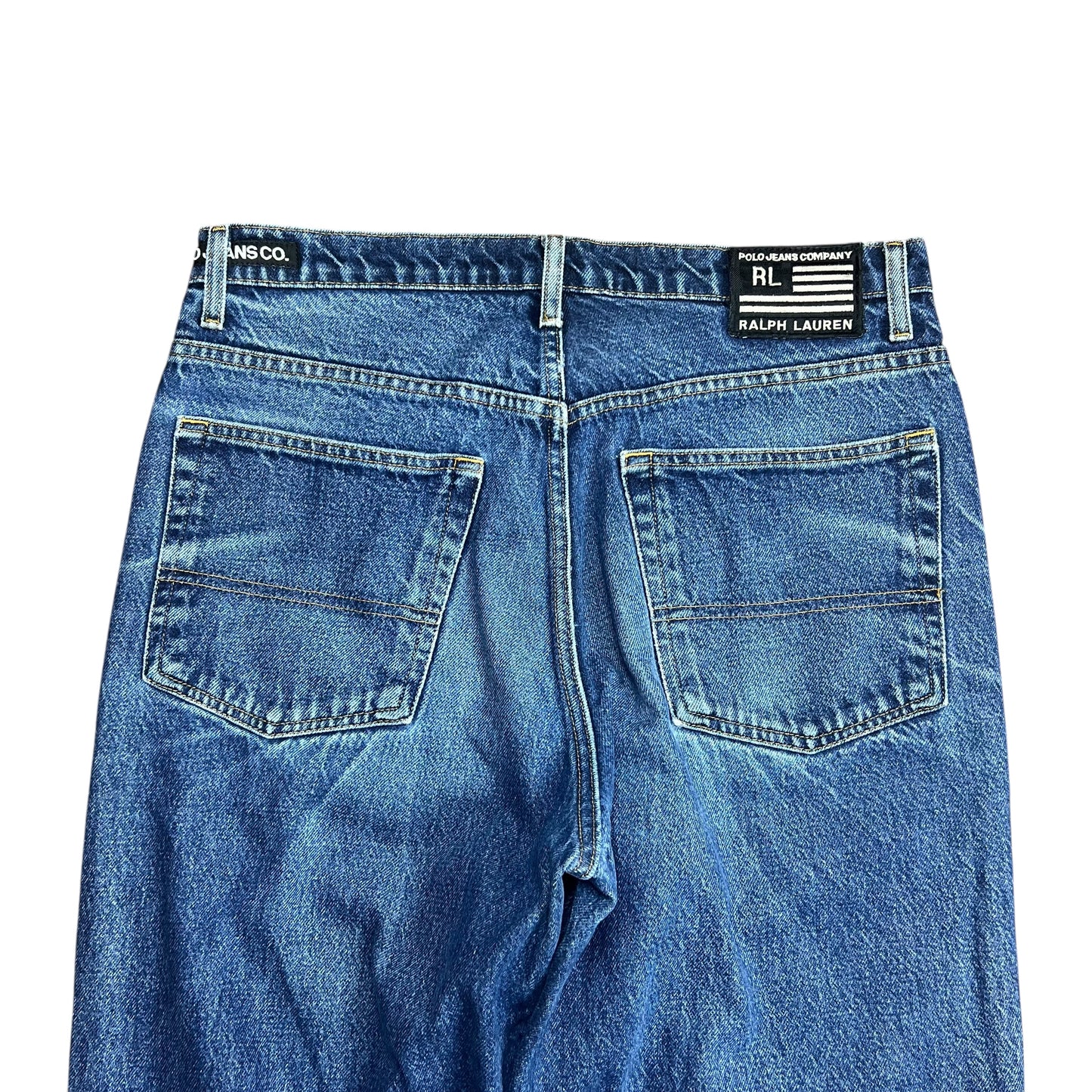 Polo Jeans Co Faded Blue Jeans - 33"