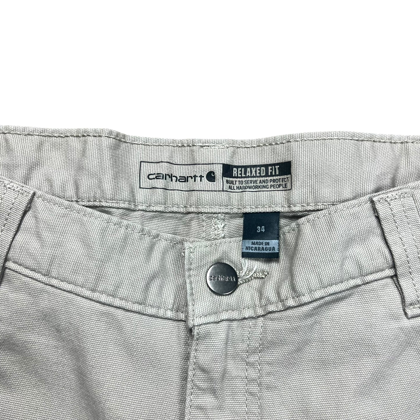 Carhartt Relaxed Fit Work Shorts - 34”
