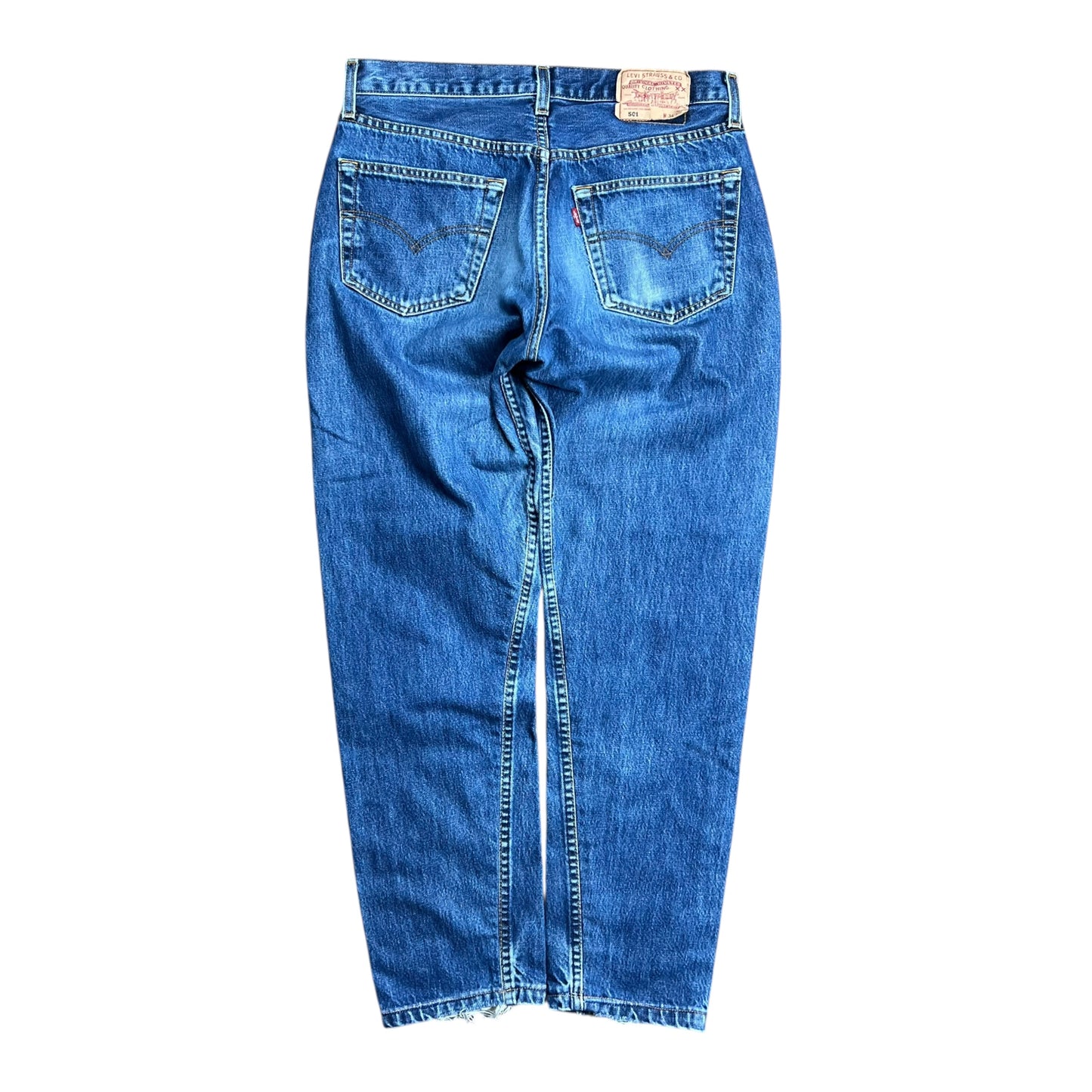Levi's 501XX Faded Blue Jeans - 32"