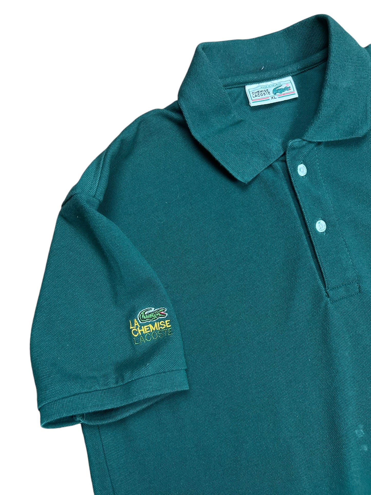 Chemise Lacoste Green Polo Shirt - L