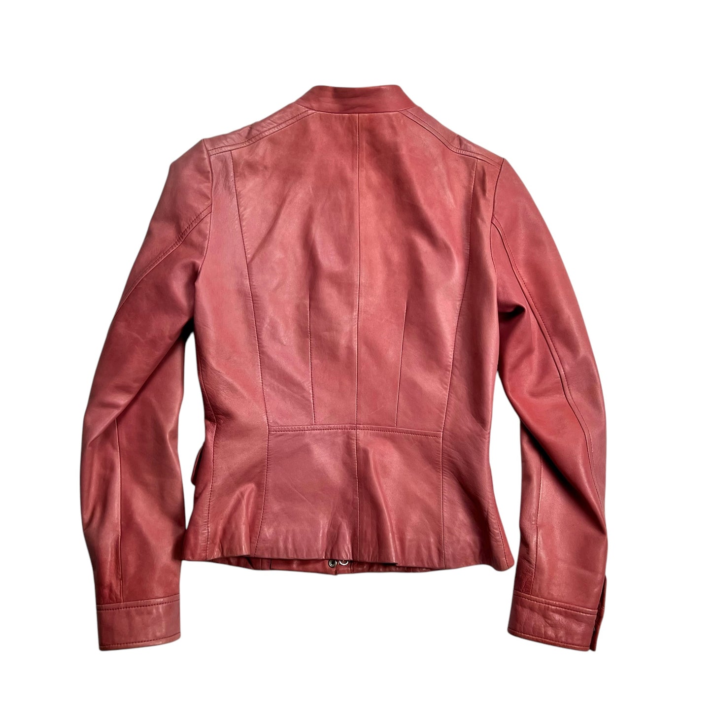 Danier Soft Pink Leather Jacket - XS