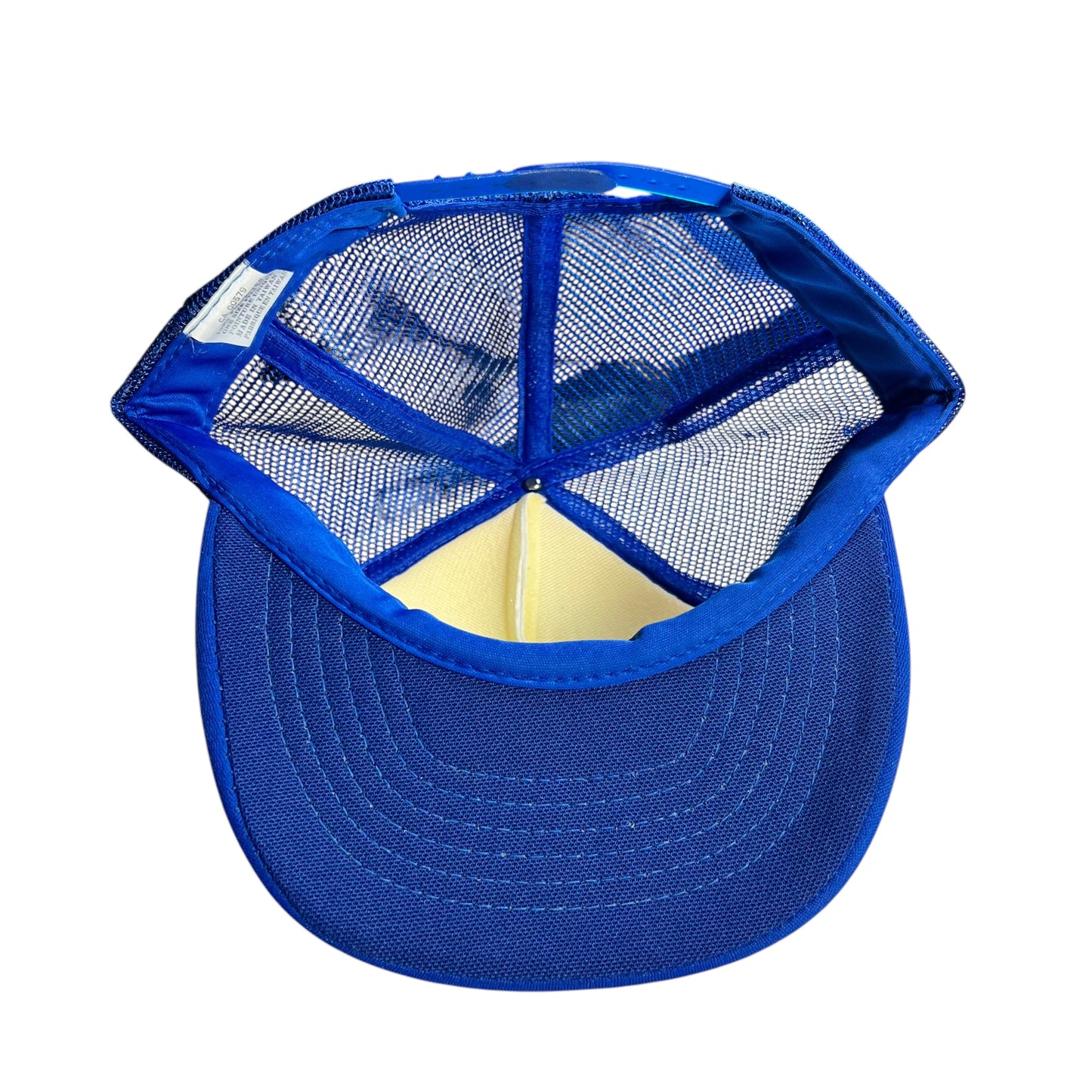 Blue & White Manitoba Buffalo Trucker Hat