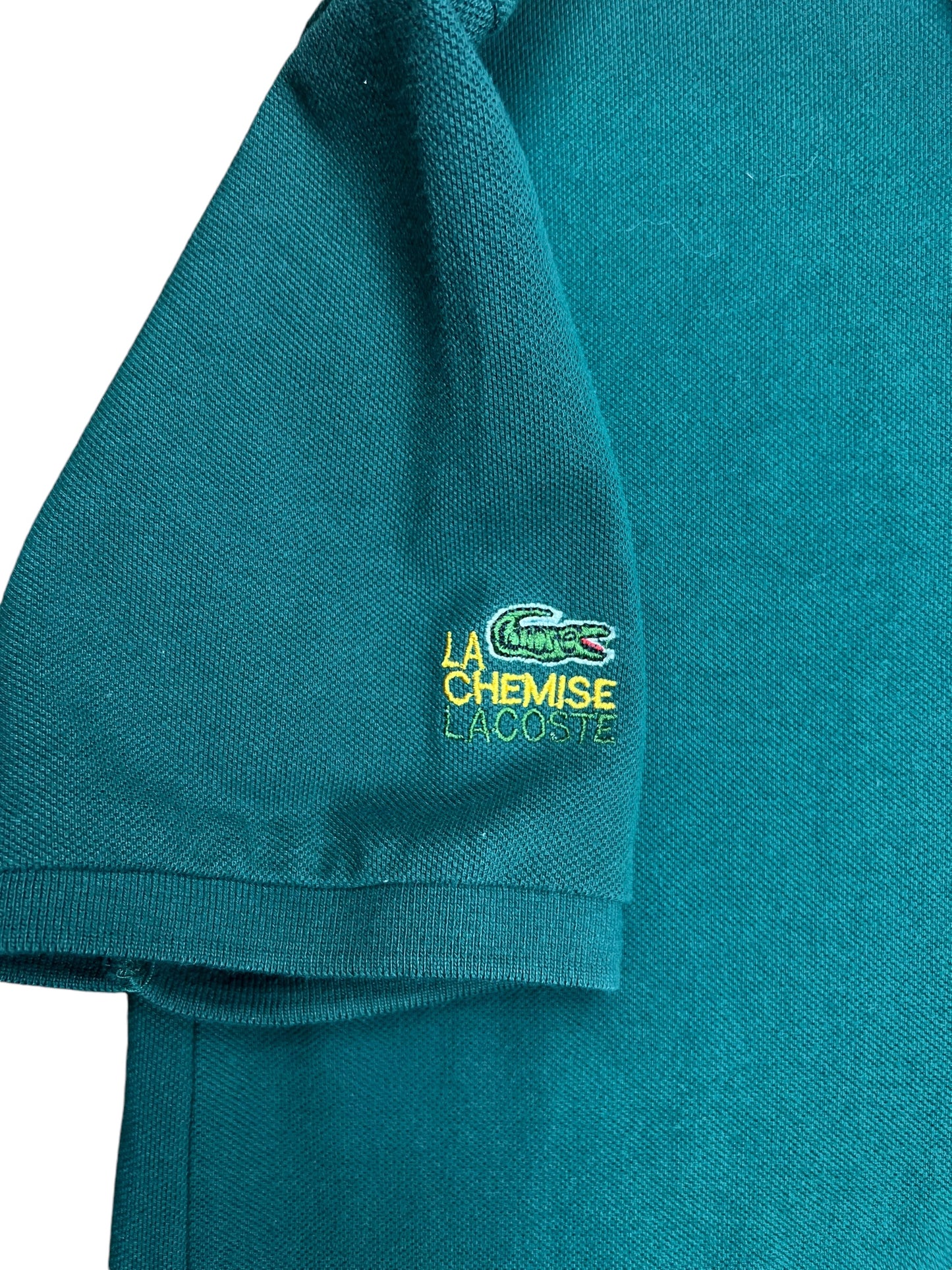 Chemise Lacoste Green Polo Shirt - L