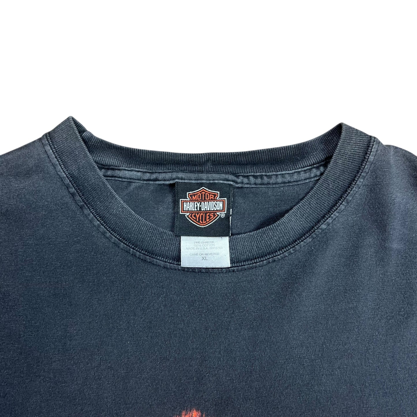 2002 Harley-Davidson Faded Feel The Heat T-shirt - XL