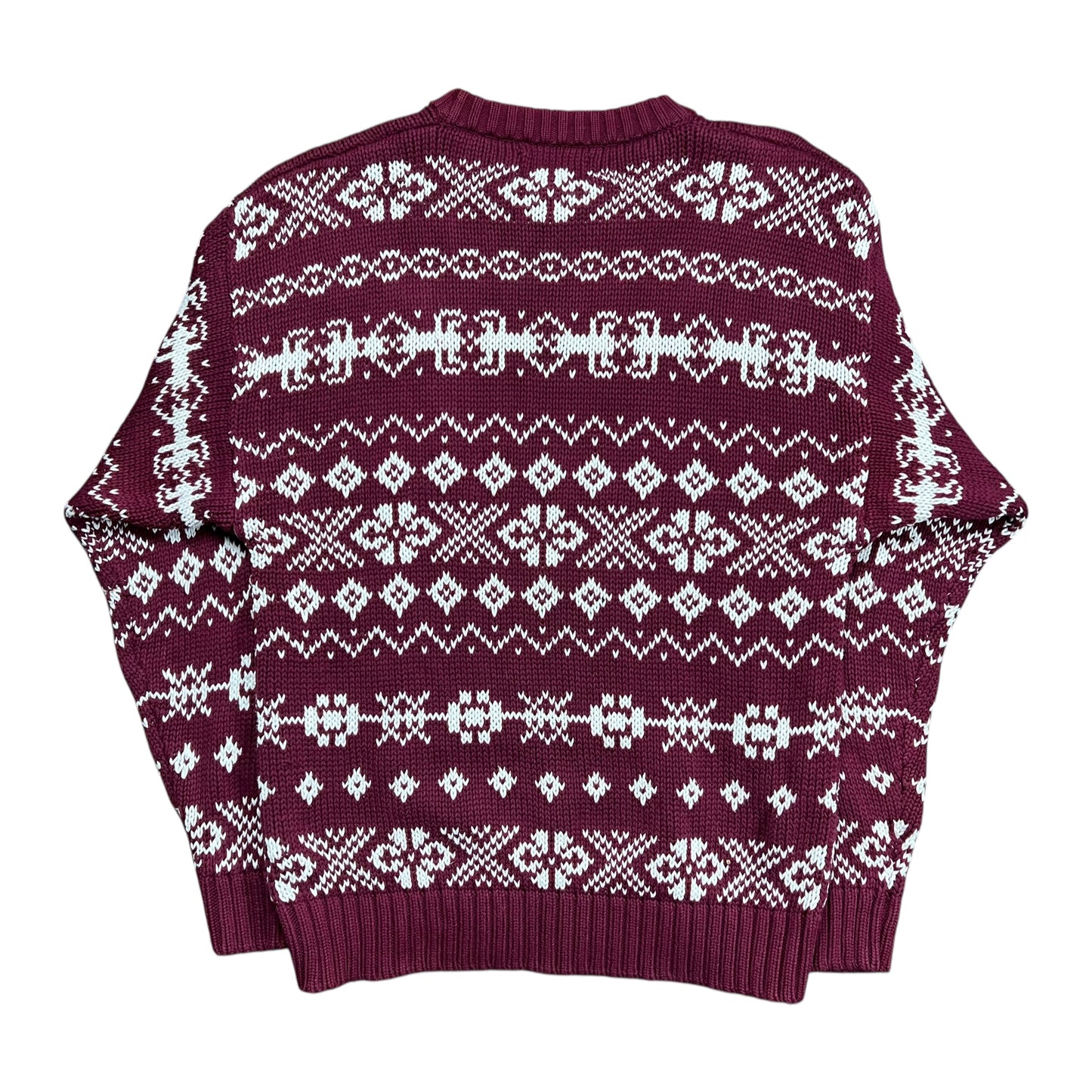 Eddie Bauer Christmas Knit Sweater - L