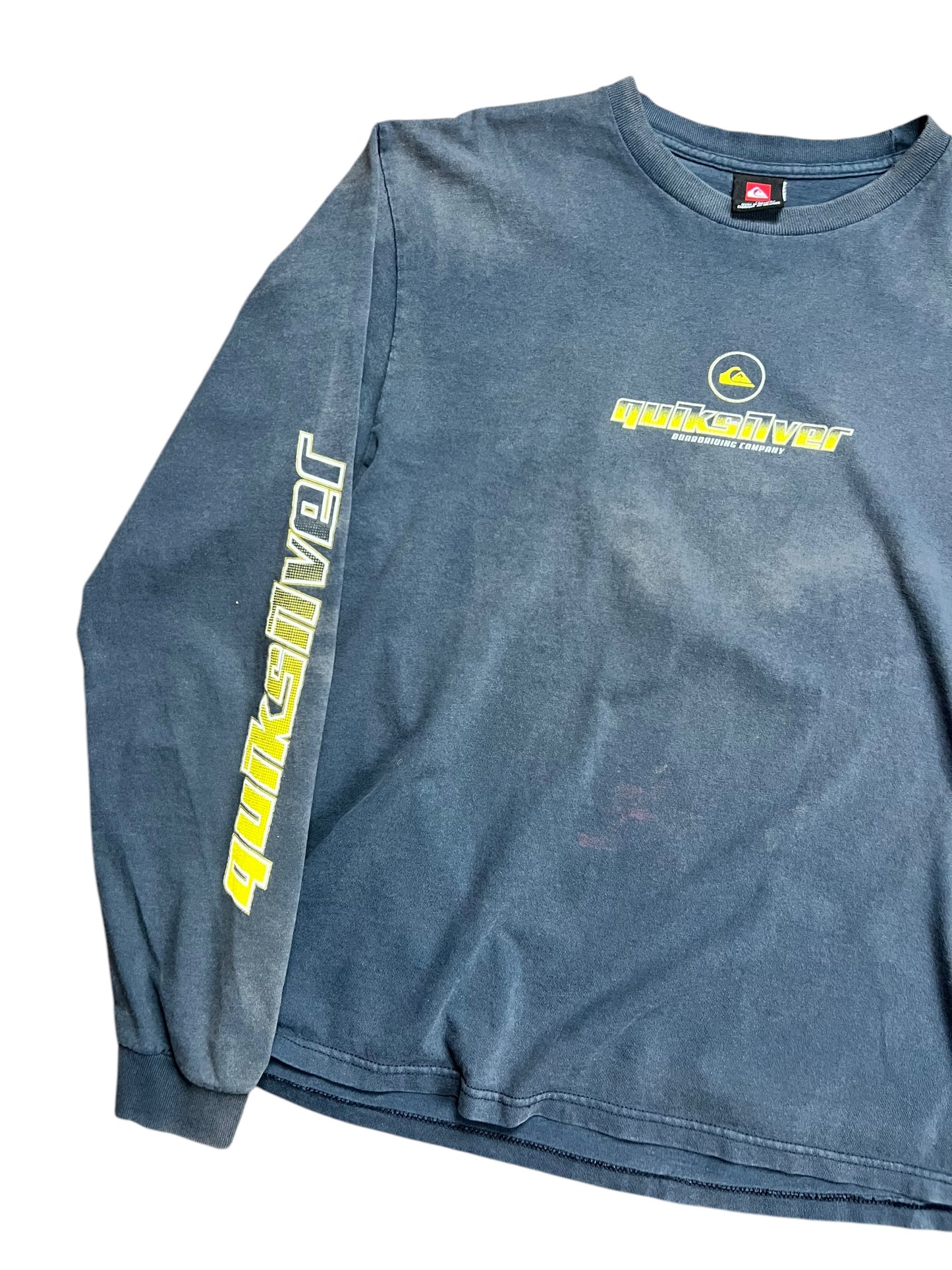 Quicksilver Faded Long-sleeve Shirt - M
