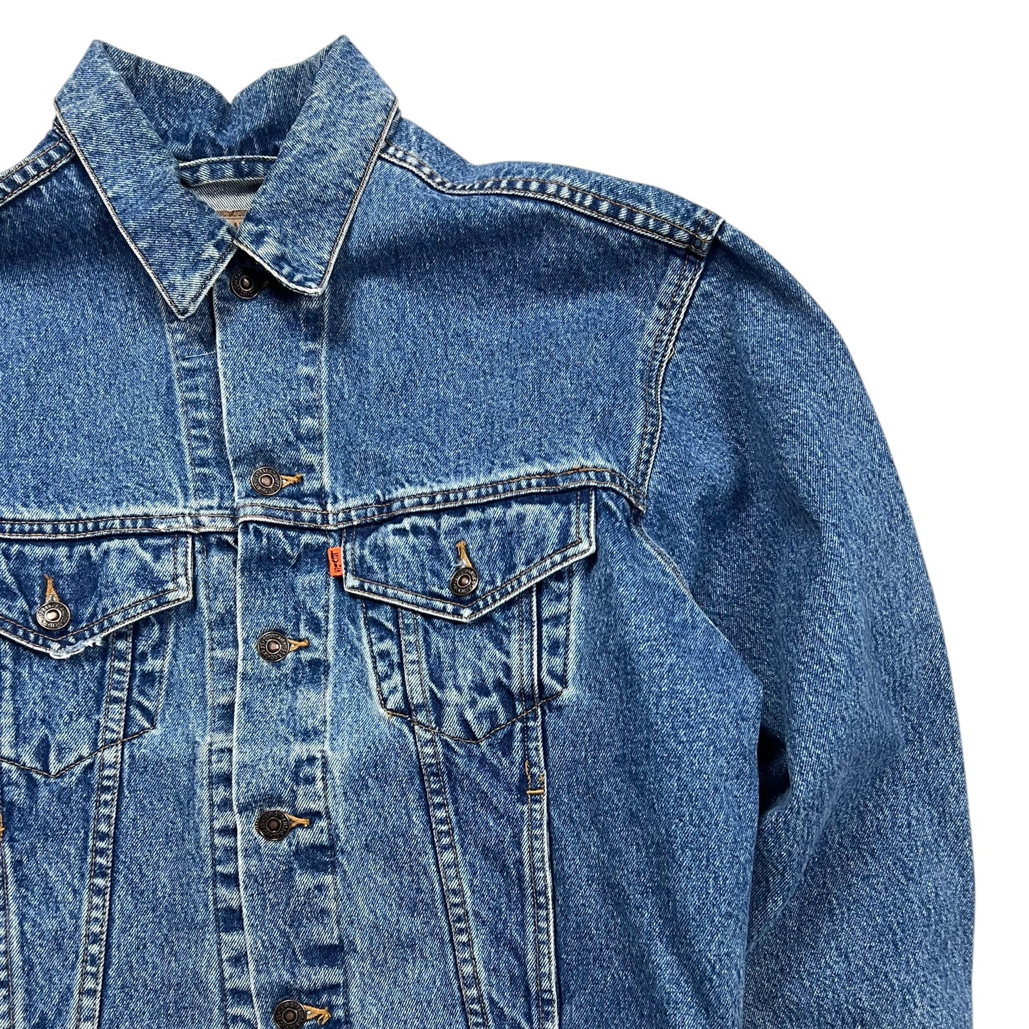 Levi’s Orange Tab Blue Jean Jacket - M