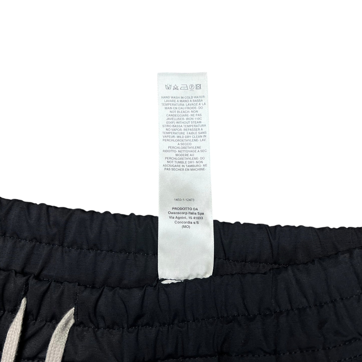 Rick Owens DRKSHDW Cropped Drawstring Pants - M