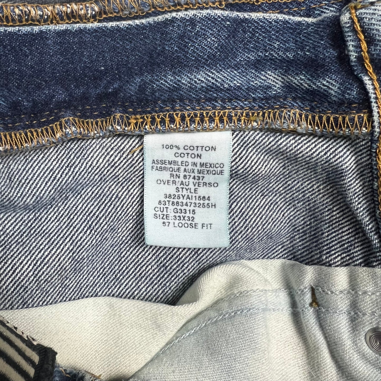 Polo Jeans Co Faded Blue Jeans - 33"