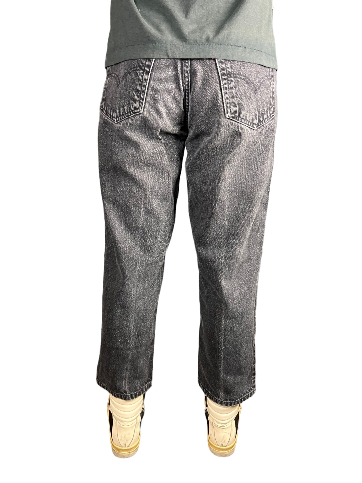 Levi’s 535 Black Faded Jeans - 30"