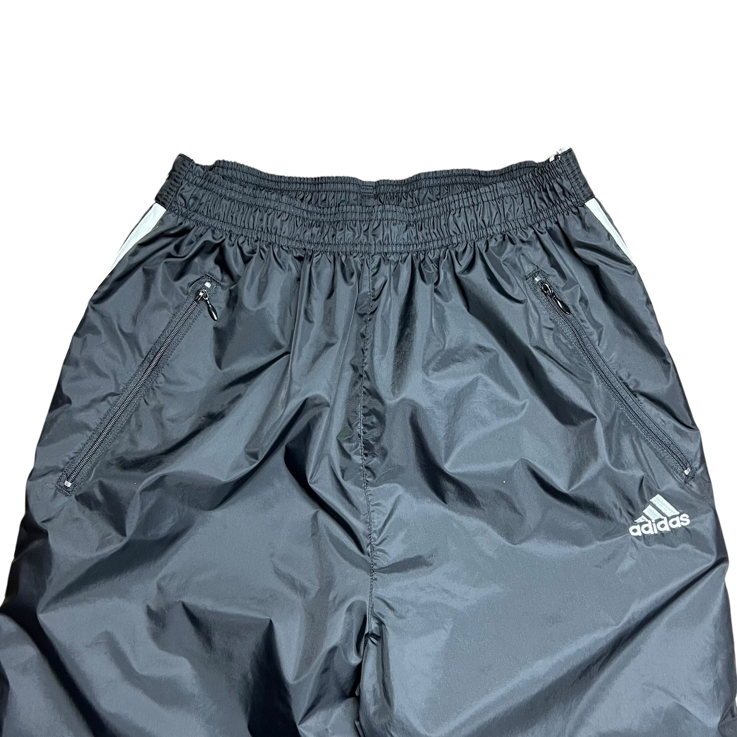 Adidas Mesh Lined Zip-up Track Pants - L