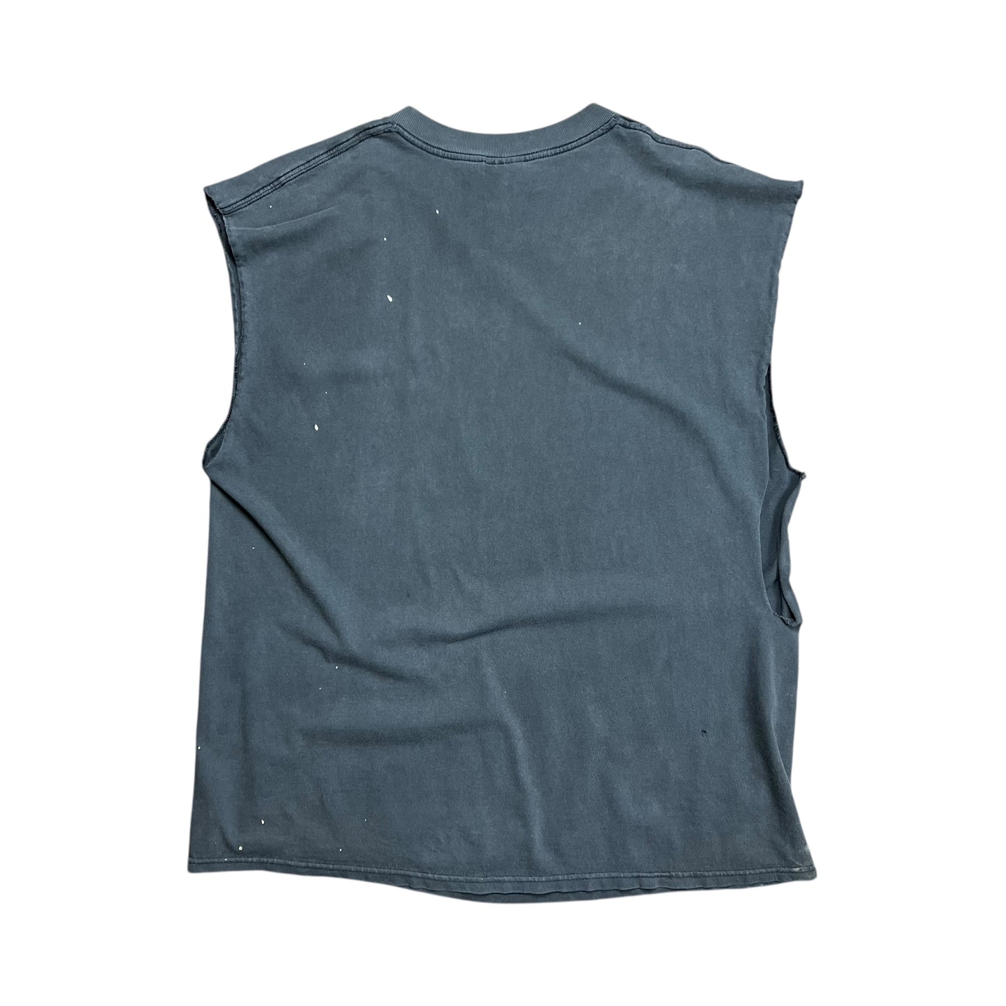 USMC Sleeveless Faded Bulldog Shirt - XL