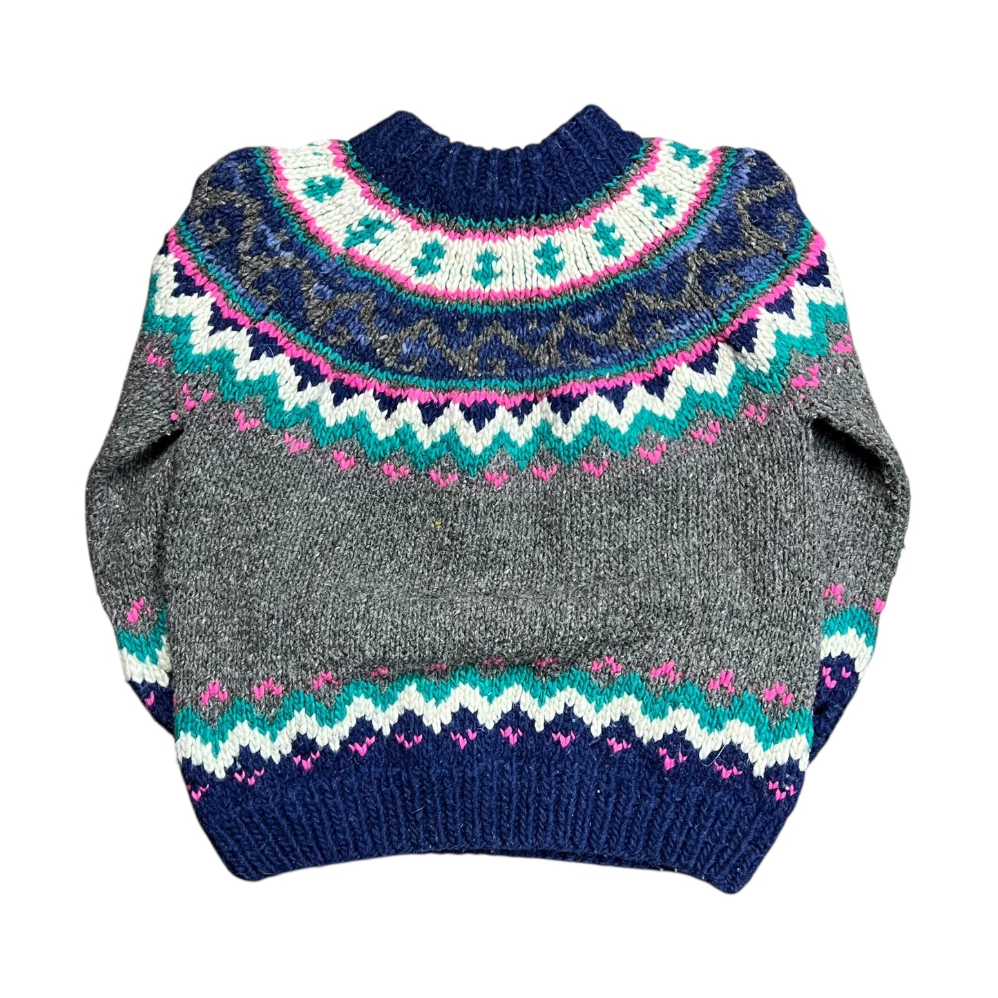 Nuca Huasi Hand Knit Wool Sweater - M