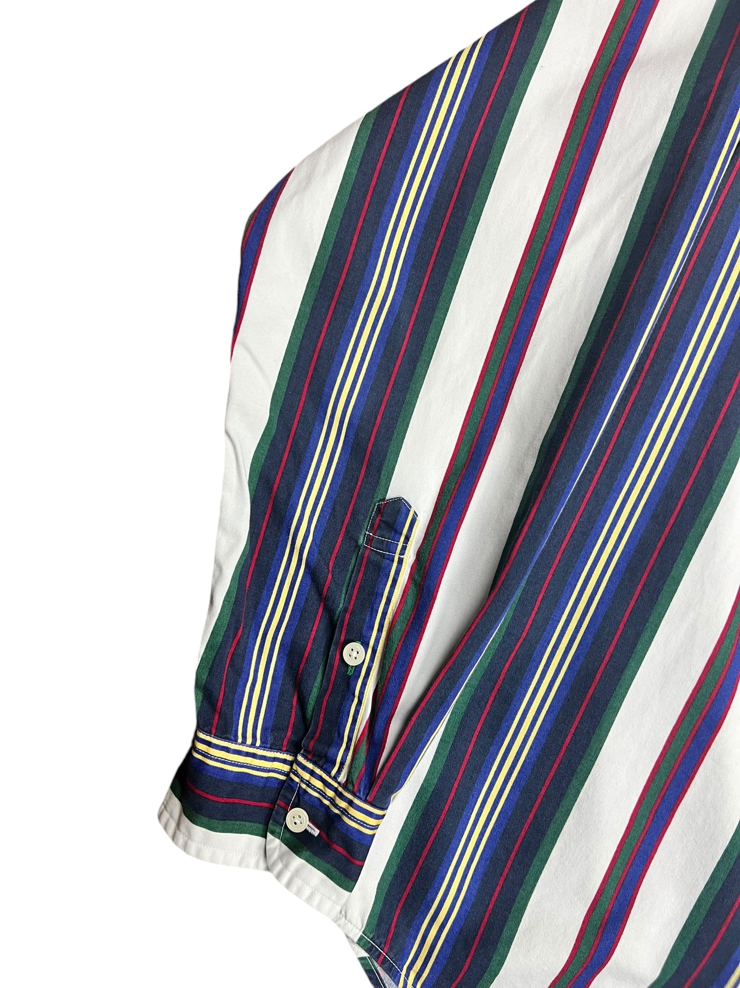 Tommy Hilfiger Striped Button-up Shirt - XL
