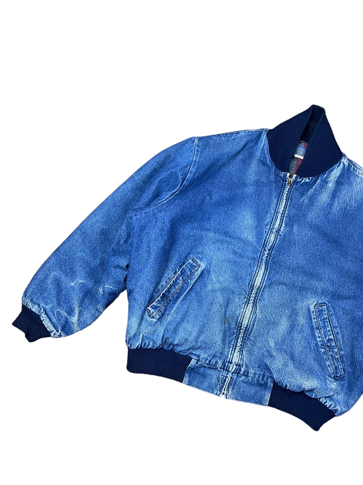 OshKosh B’Gosh Blanket Lined Denim Bomber Jacket - XXL