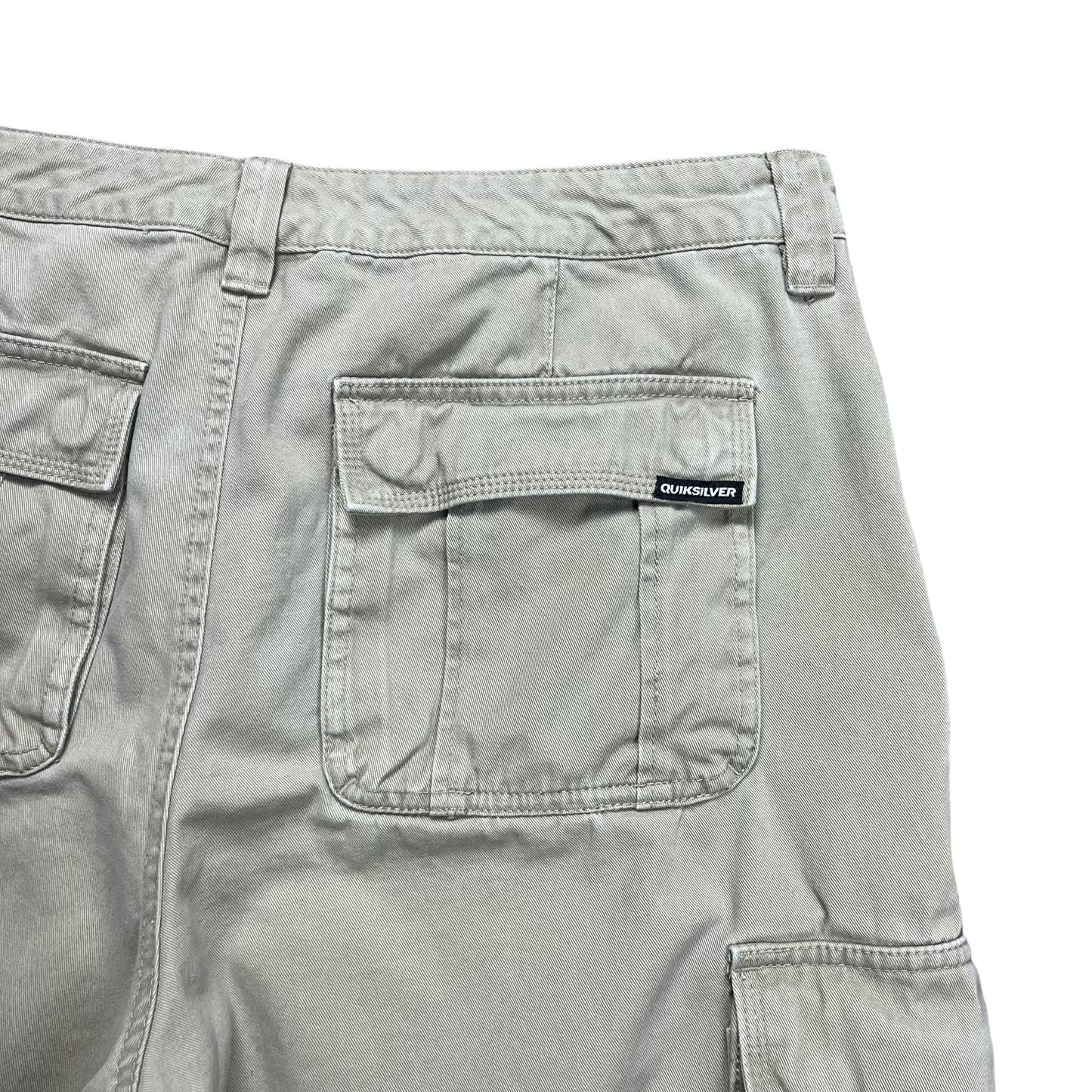 Quiksilver Tan Cargo Shorts - 33"